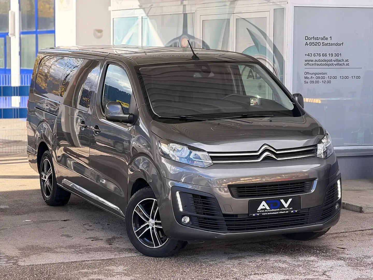 Citroen Jumpy Jumpy 2,0 BlueHDi 120 XL Komfort Plus Grau - 1