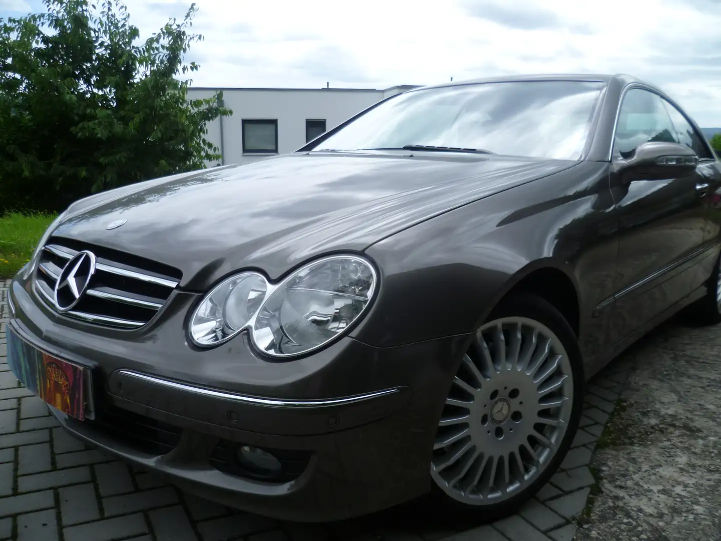 Mercedes-Benz CLK 200 CLK-Klasse Coupe Coupe Kompressor Avantgarde Gris - 1