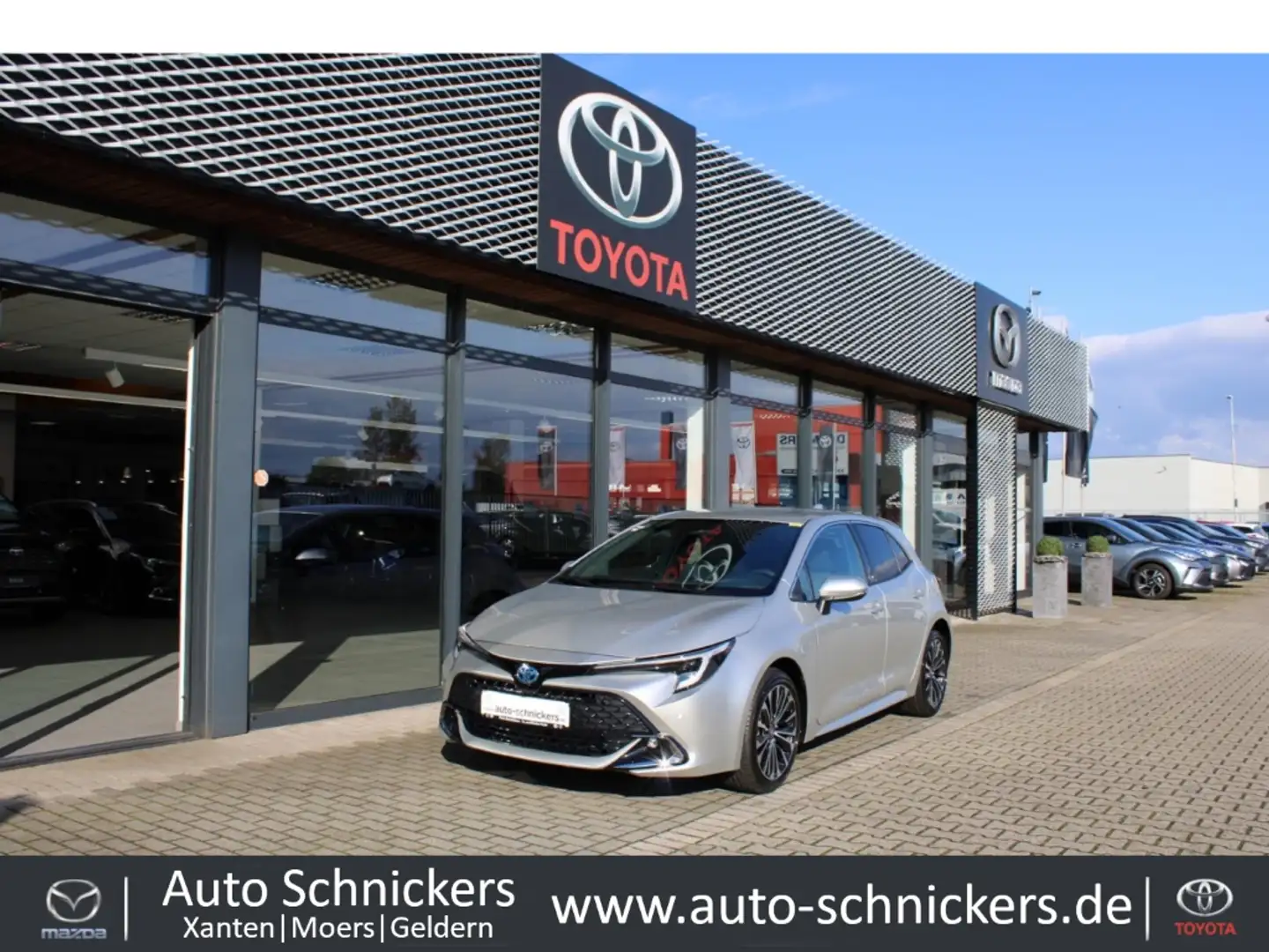 Toyota Corolla Hybrid Team D+TEC-P+TOYOTA REALX !! Argento - 1