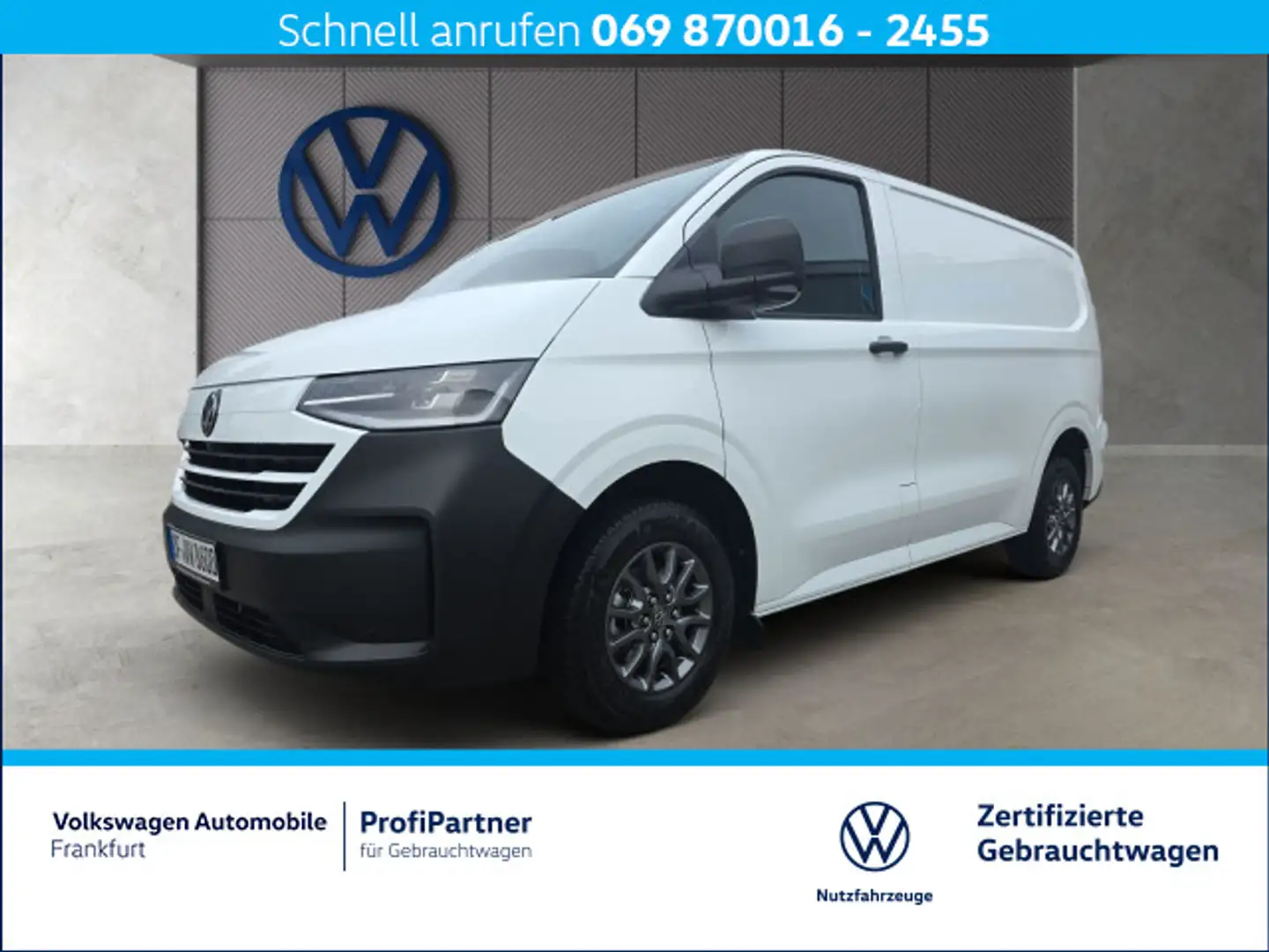 Volkswagen T7 Transporter T7  2.0 TDI Automatik Kastenwagen Weiß - 1