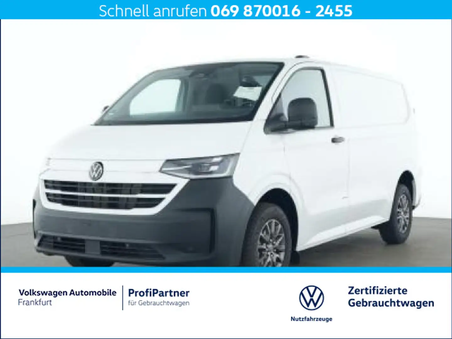 Volkswagen T7 Transporter T7 2.0 TDI Automatik Kastenwagen Weiß - 1