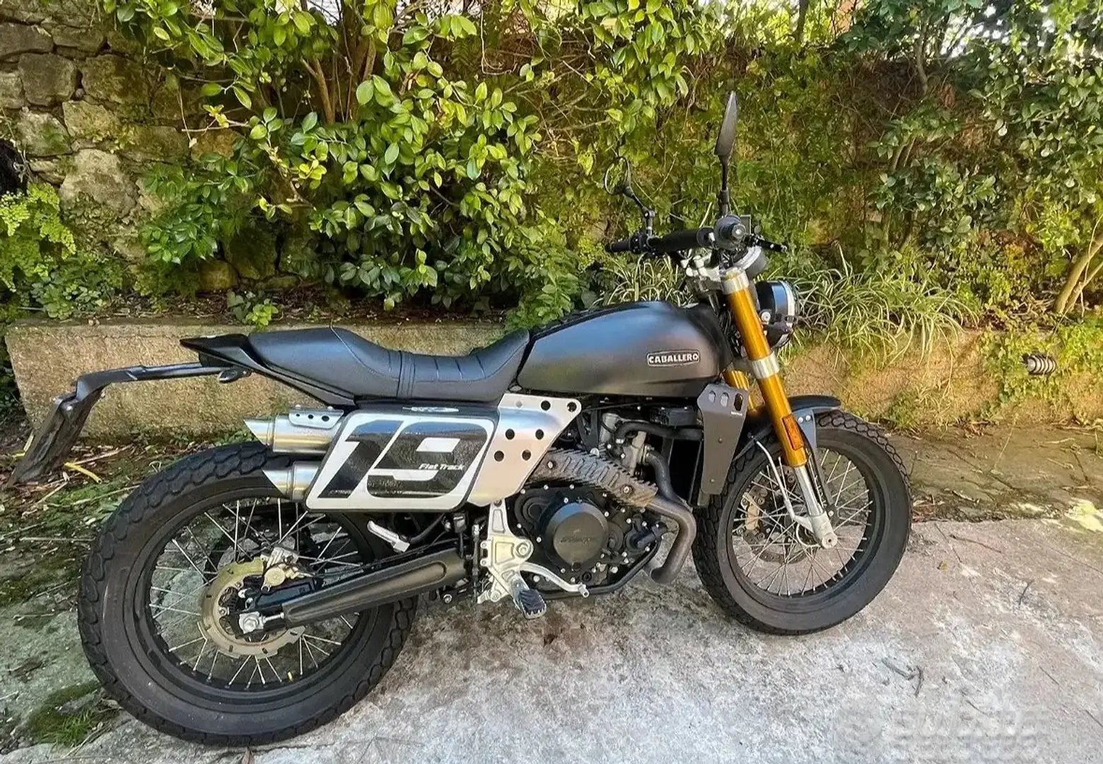 Fantic Caballero 500 flat track Siyah - 1