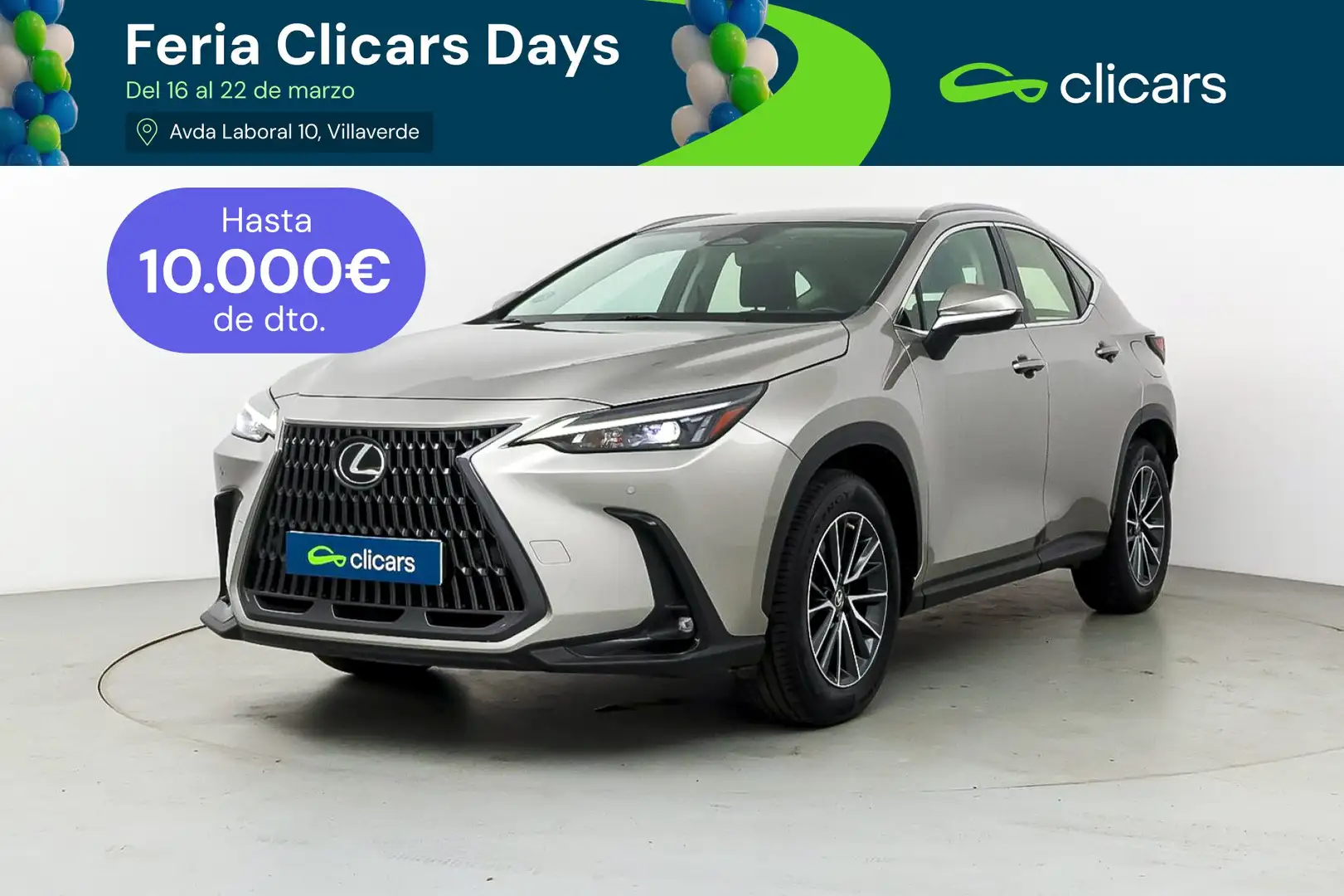 Lexus NX 300 300h Business 2WD Gris - 1