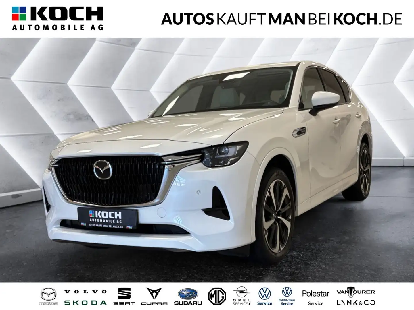Mazda CX-60 e-SKY-D 200 Takumi DA-P CON-P PRE-COM-P SD Wit - 1