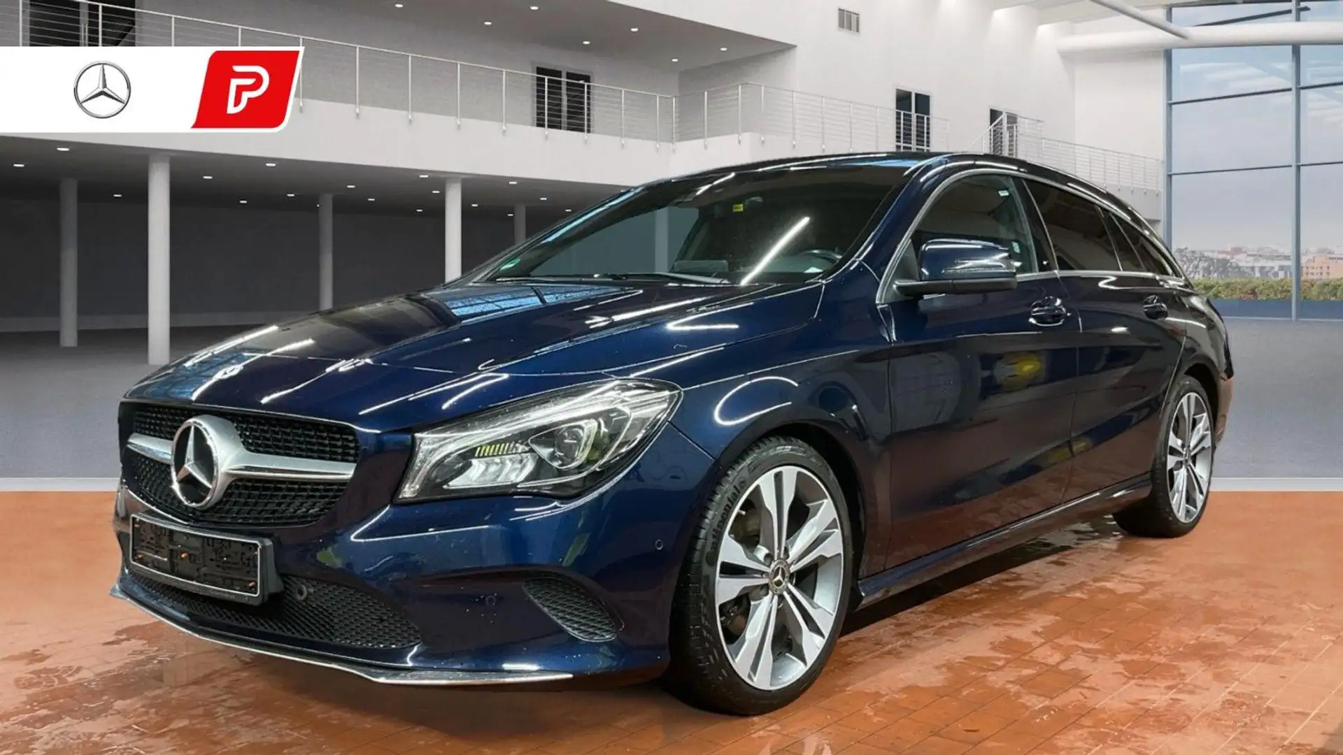 Mercedes-Benz CLA 220 4Matic- NAVI- R.Kam- PDC-1 Jahr Garantie Bleu - 1