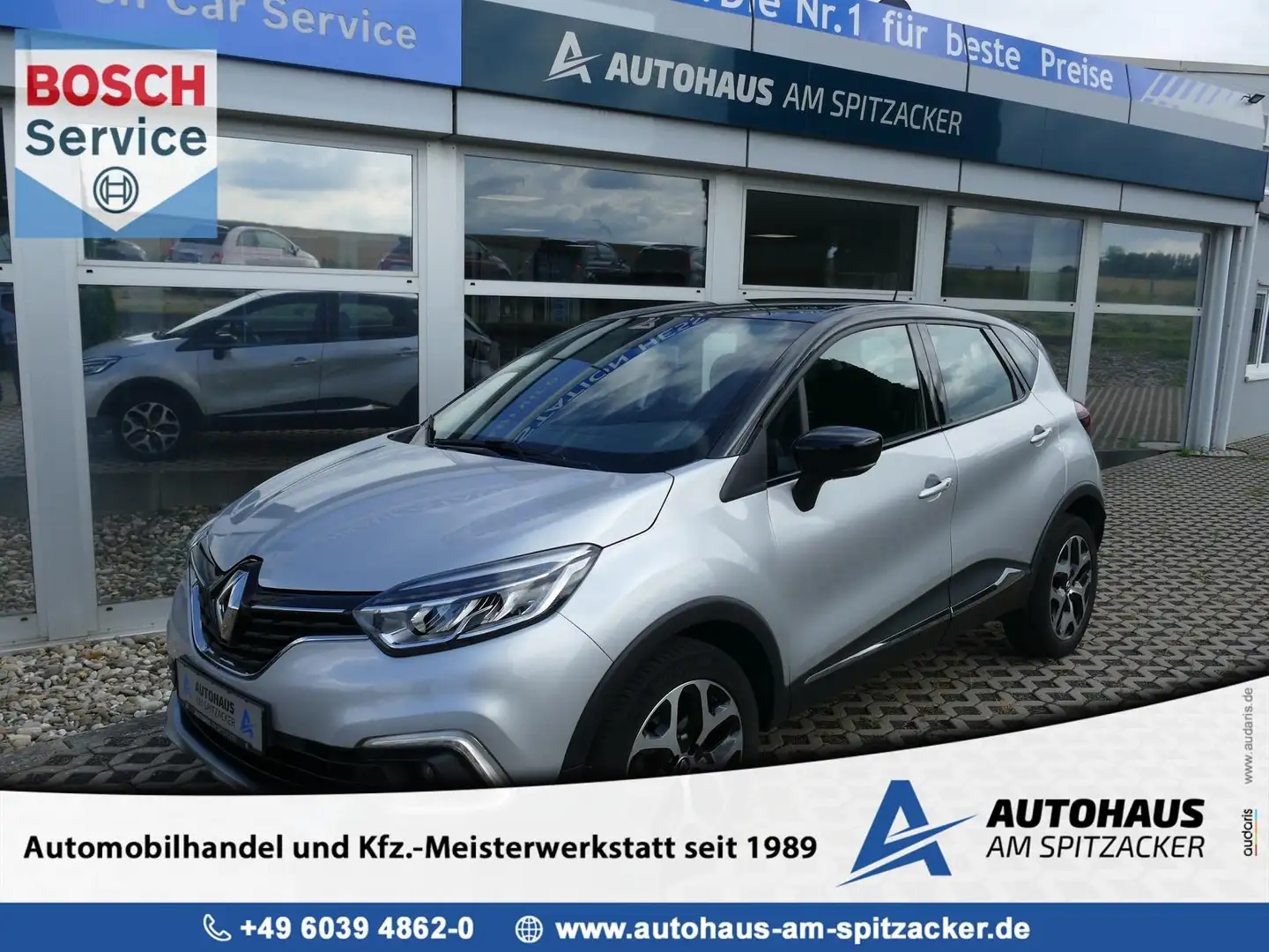 Renault Captur 1.2 TCE Energy Intens NAVI LED KLIMAAUT Grau - 1