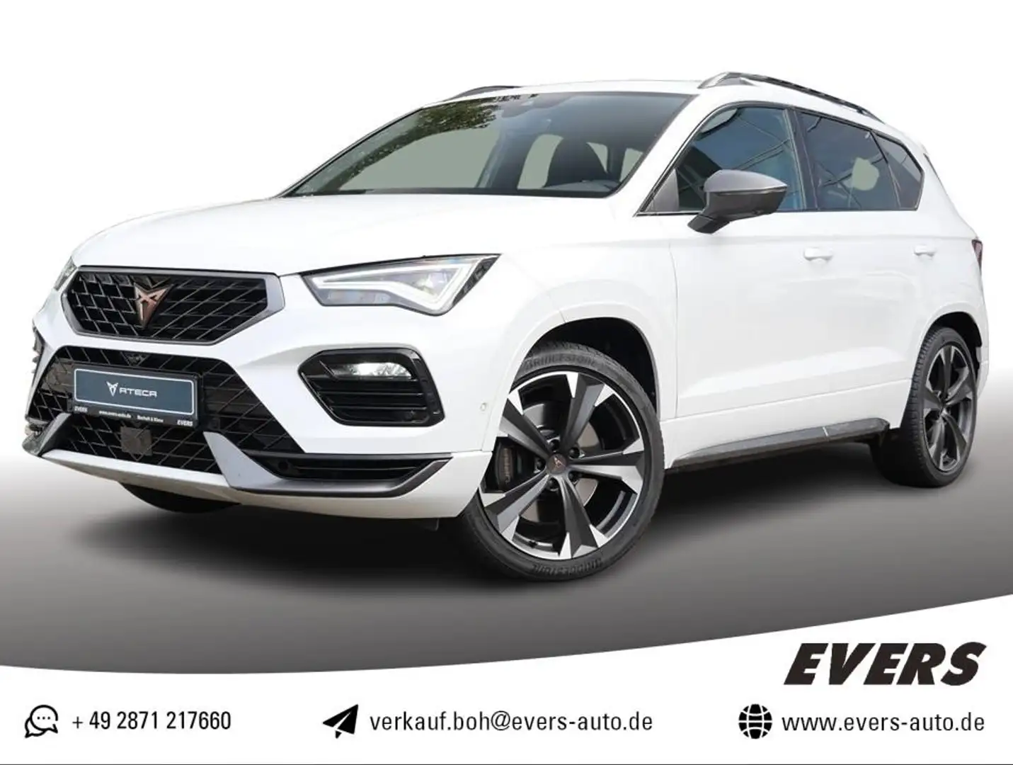 CUPRA Ateca 2.0 TSI DSG 4DRIVE PANORAMAD.+BEATS+ACC Weiß - 1