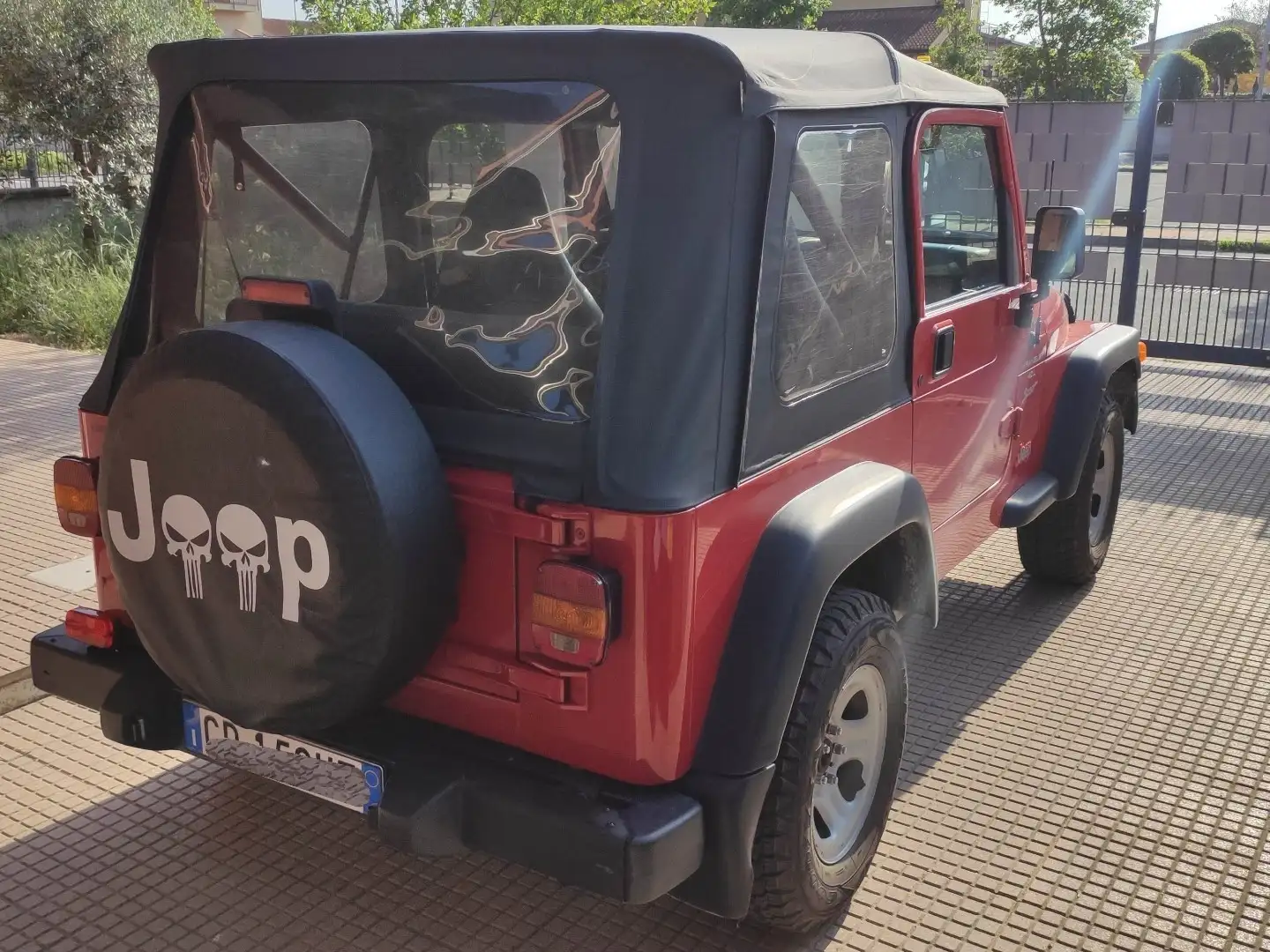 Jeep Wrangler Hard Top 4.0 Sport Piros - 2