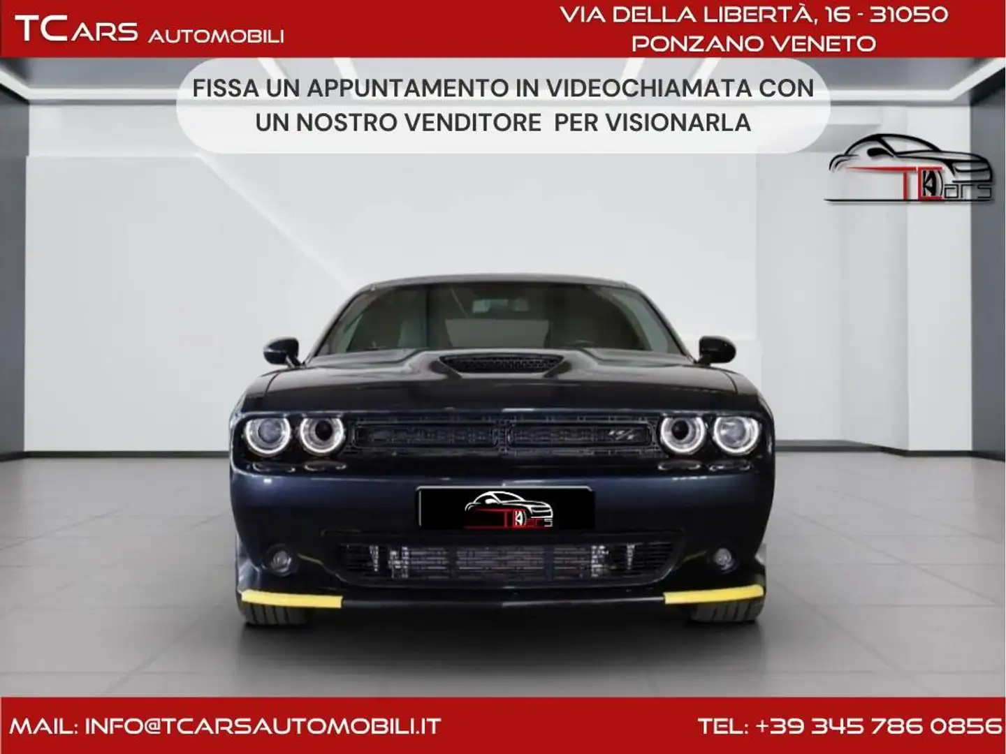 Dodge Challenger 5.7 V8 HEMI - NOLEGGIO GIORNALIERO Nero - 1