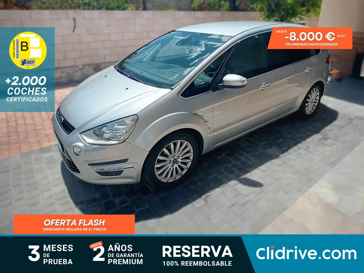 Ford S-Max 2.2TDCi Titanium Gris - 1
