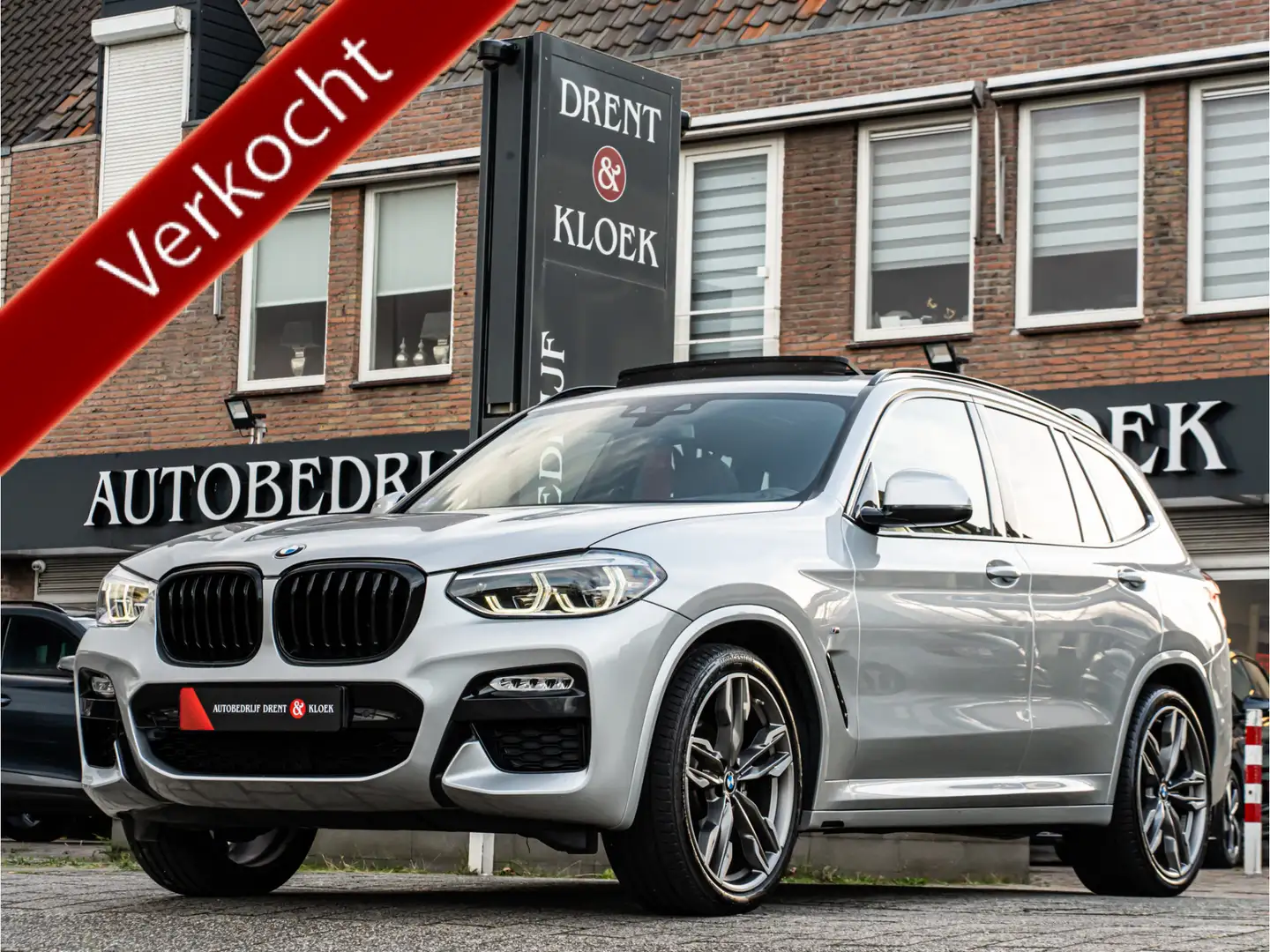 BMW X3 xDrive20i High Exe M-Sport ORG NL PANO 21 INCH ELE Grijs - 1