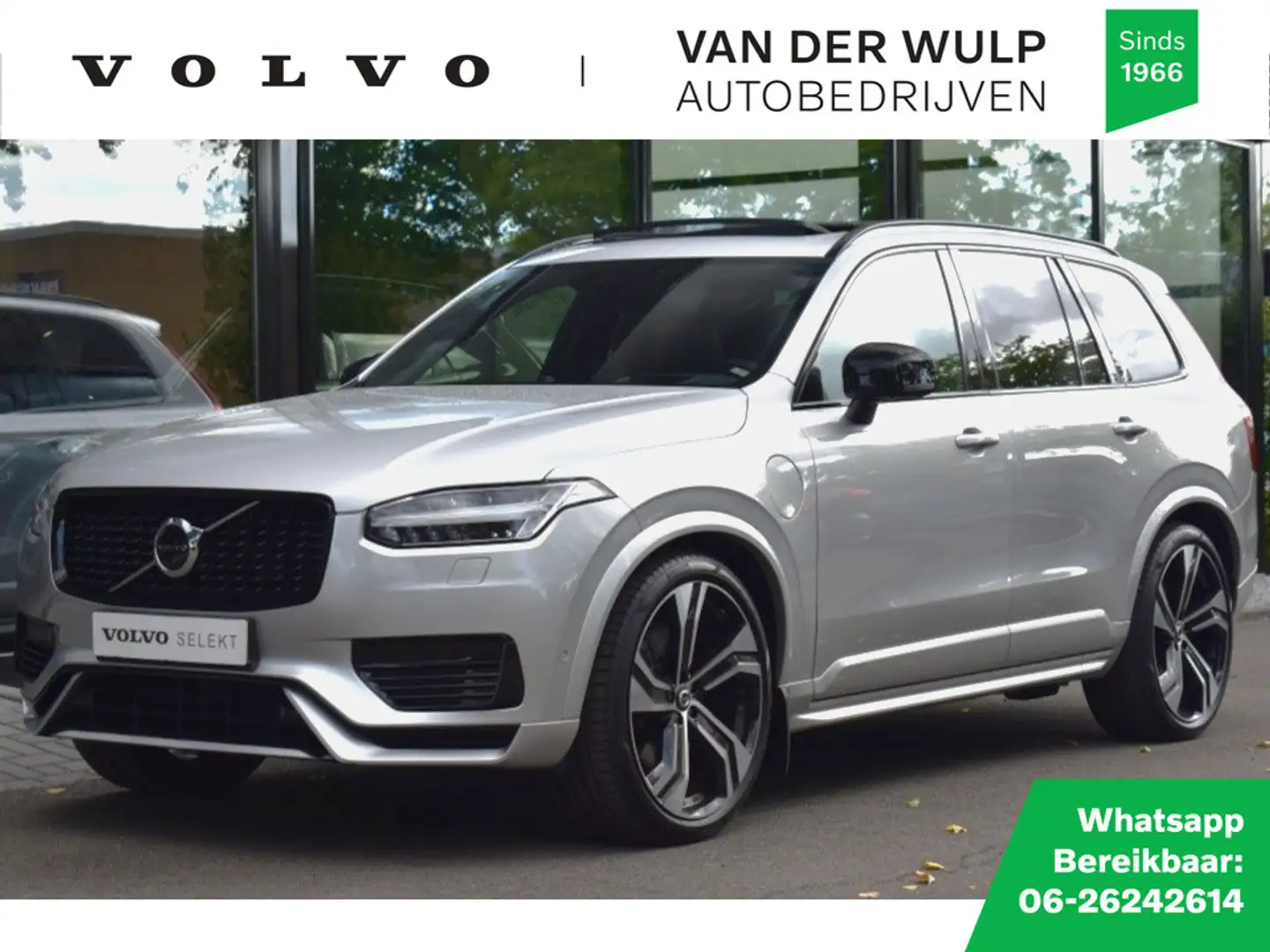 Volvo XC90 T8 455pk AWD R-Design | Luchtvering | B&W Audio | Gris - 1