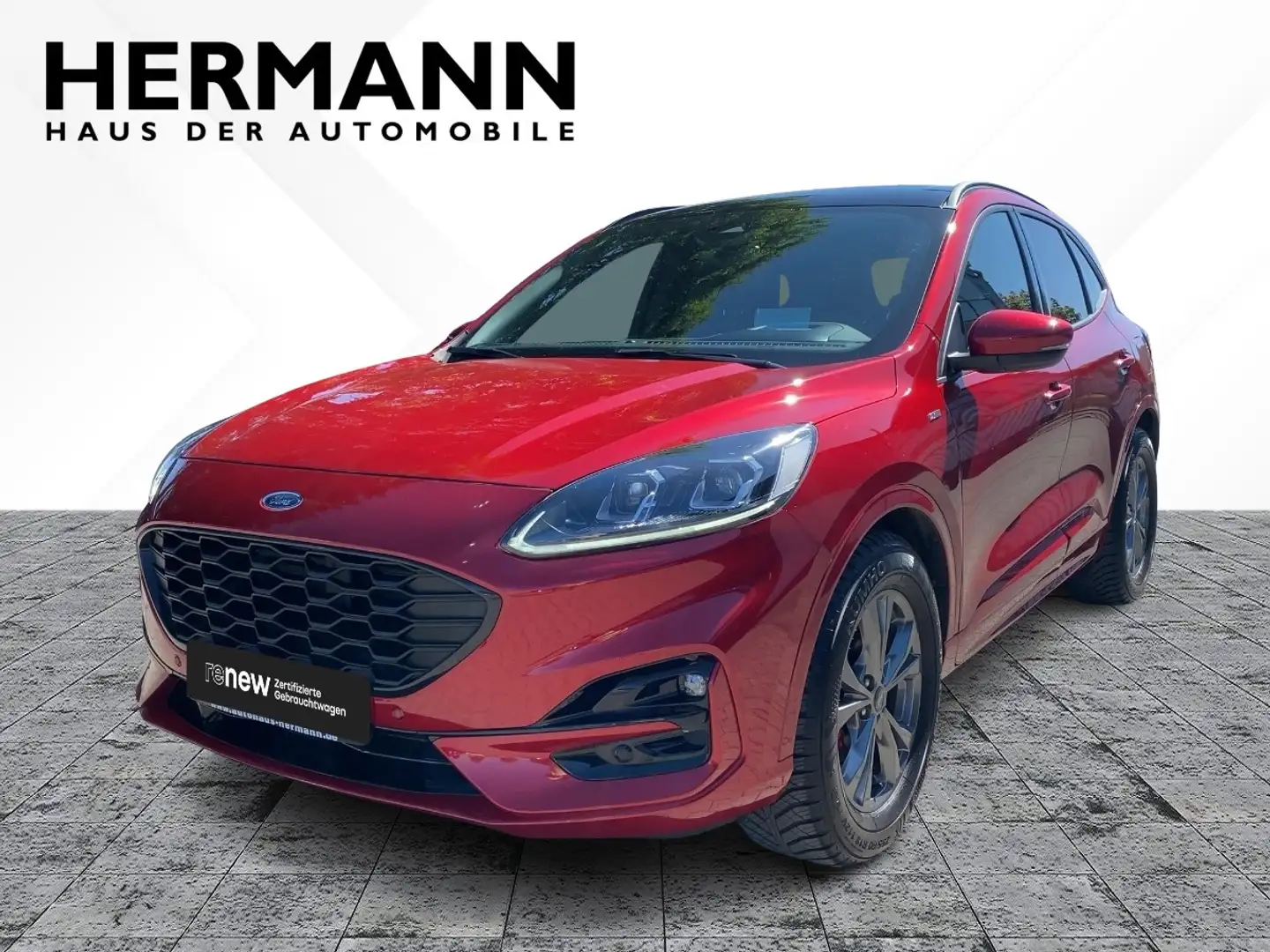 Ford Kuga 2.5 Duratec FHEV ST-Line *LED*NAVI*FLA*HUD Rouge - 1