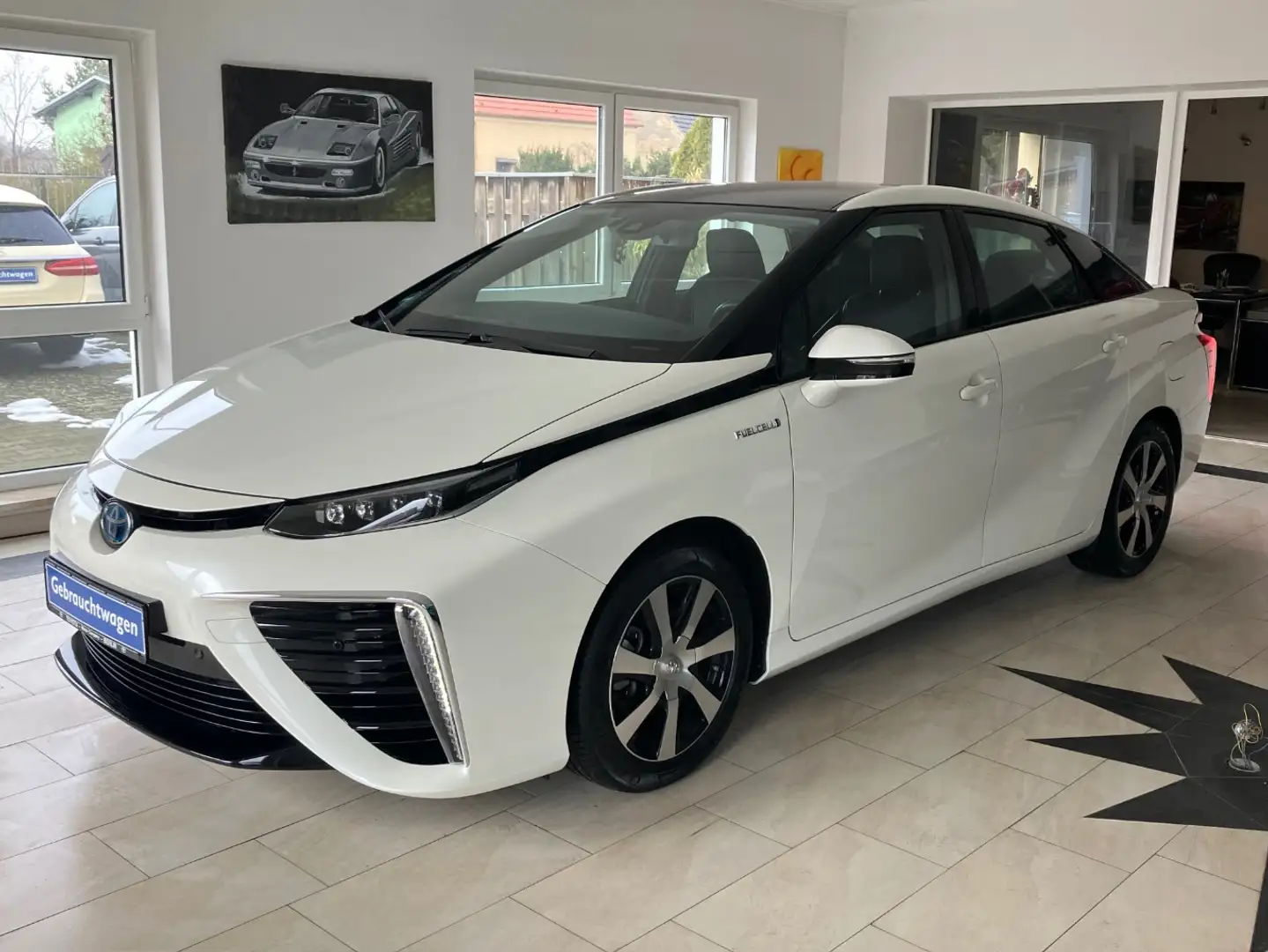 Toyota Mirai H2 FUELCELL Wasserstoff LED Assistenten Blanc - 1