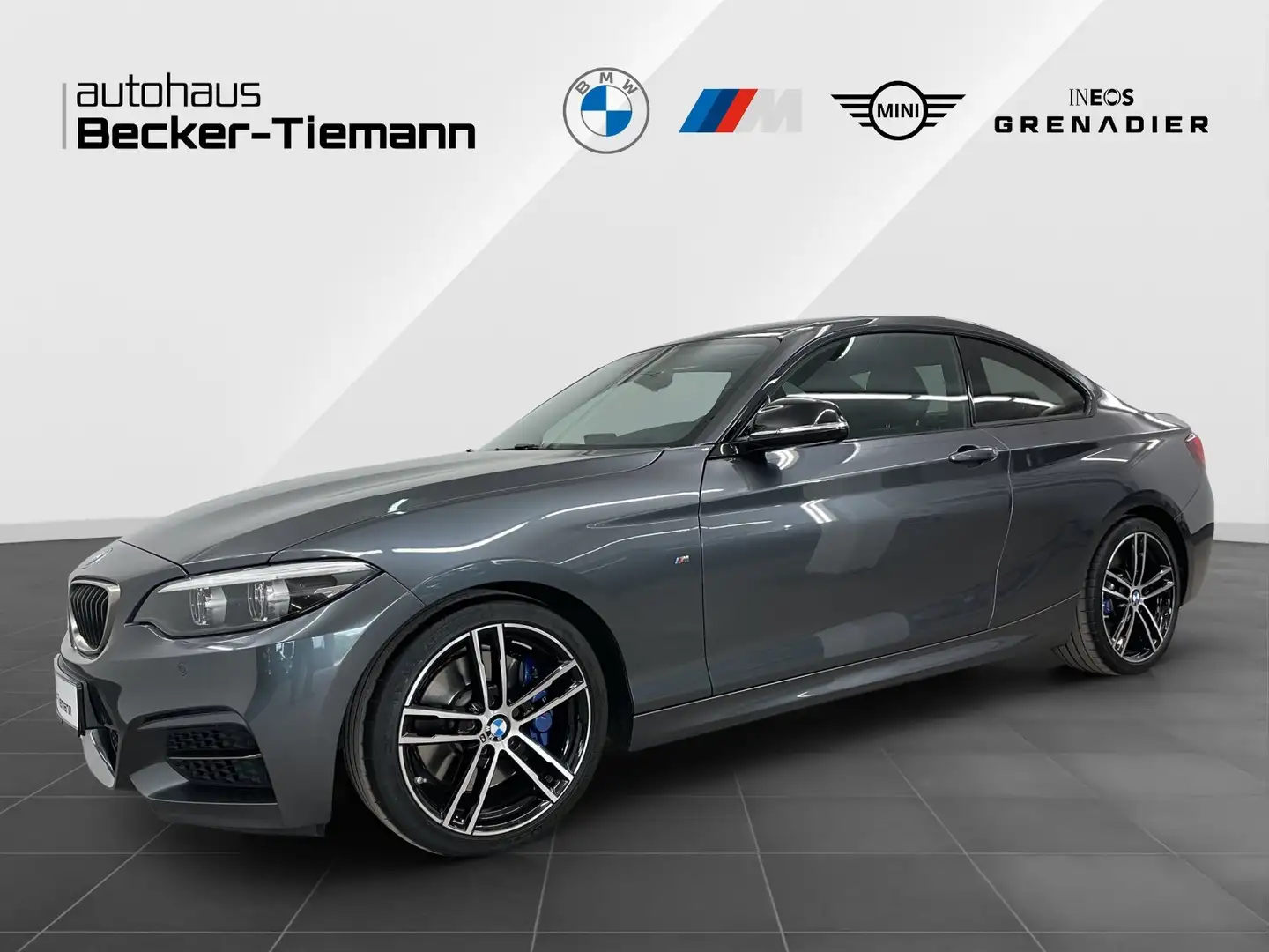 BMW M2 40i Coupé,Automatik,Navi Prof,Lordosenstütze,etc. Gri - 1