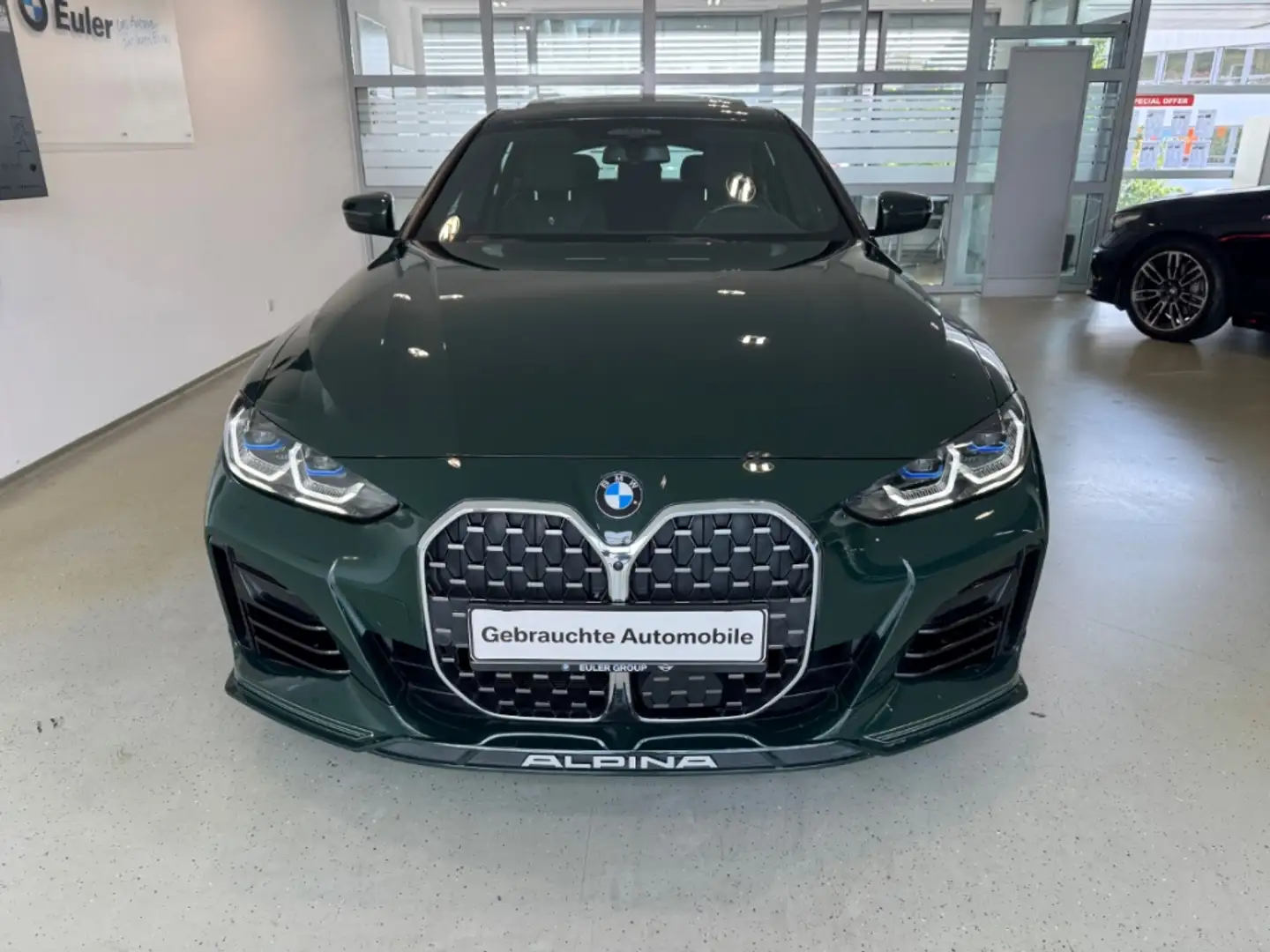 Alpina B4 Gran Coupe HUD AHK Pano Navi Leder BMW Laserlicht Green - 2