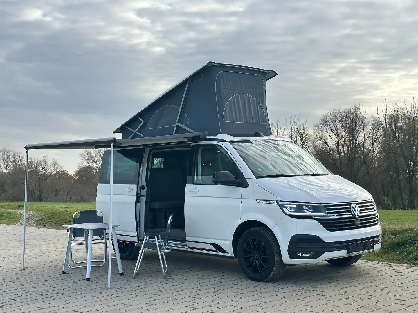 Volkswagen T6.1 California California Ocean Edition 4Motion SOLAR LED AHK ACC Blanc - 1