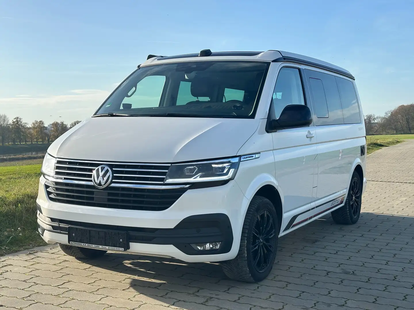 Volkswagen T6.1 California California Ocean Edition 4Motion SOLAR LED AHK ACC Blanc - 2