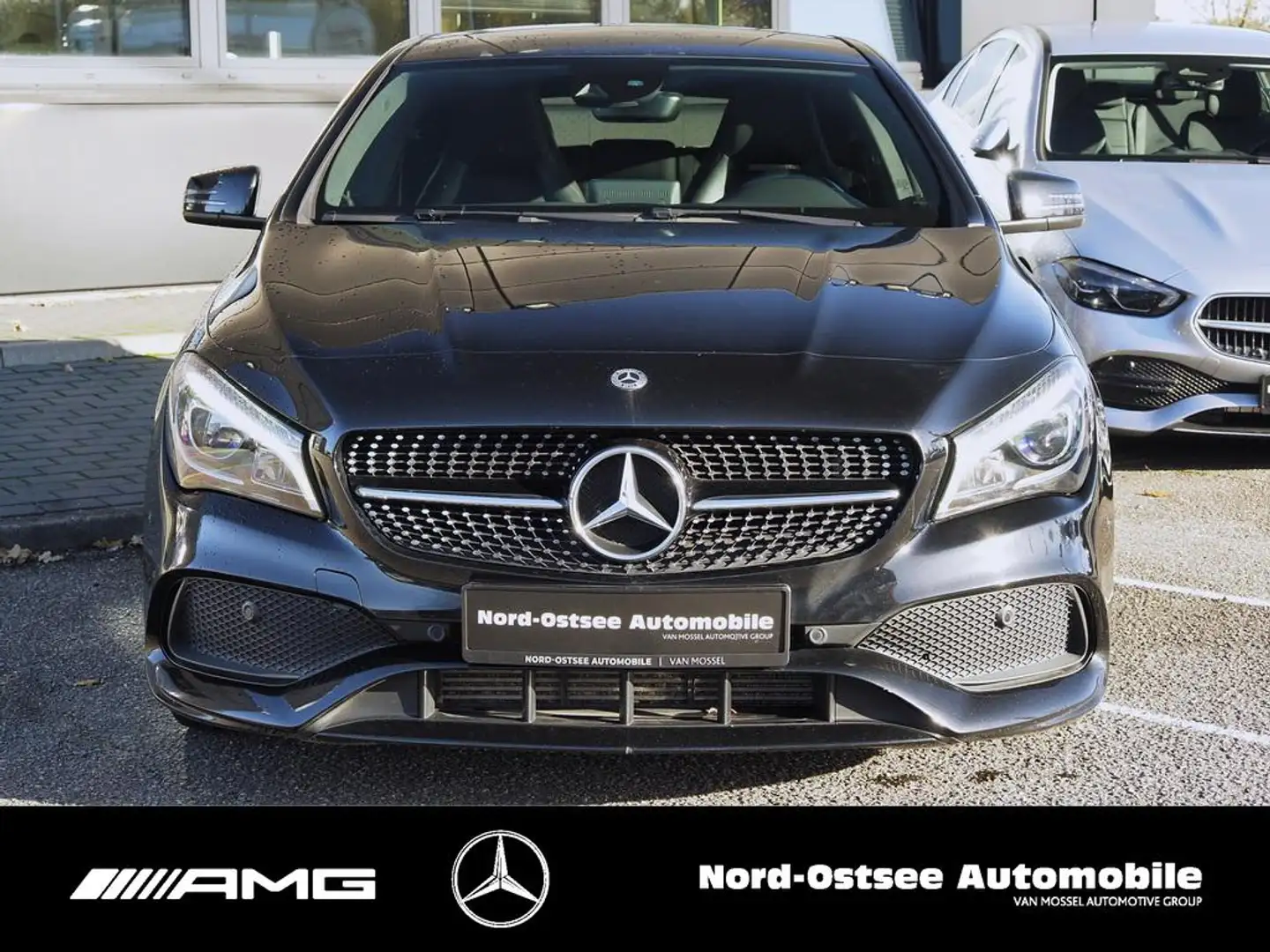 Mercedes-Benz CLA 180 SB AMG NIGHT LED PANO AMBIENTE SITZHZG Schwarz - 2