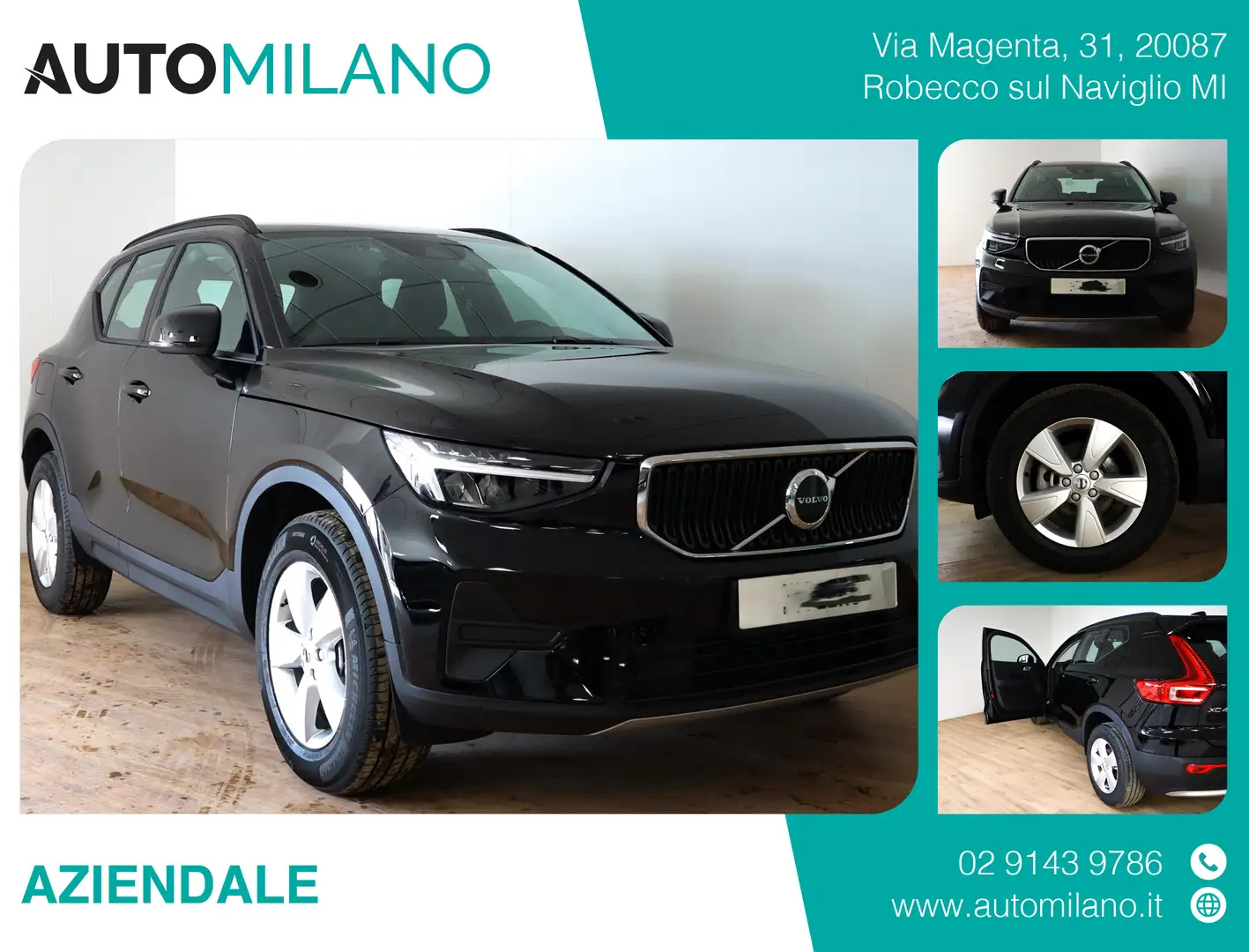 Volvo XC40 1.5 T2 AUTOMATIC CORE Negro - 1