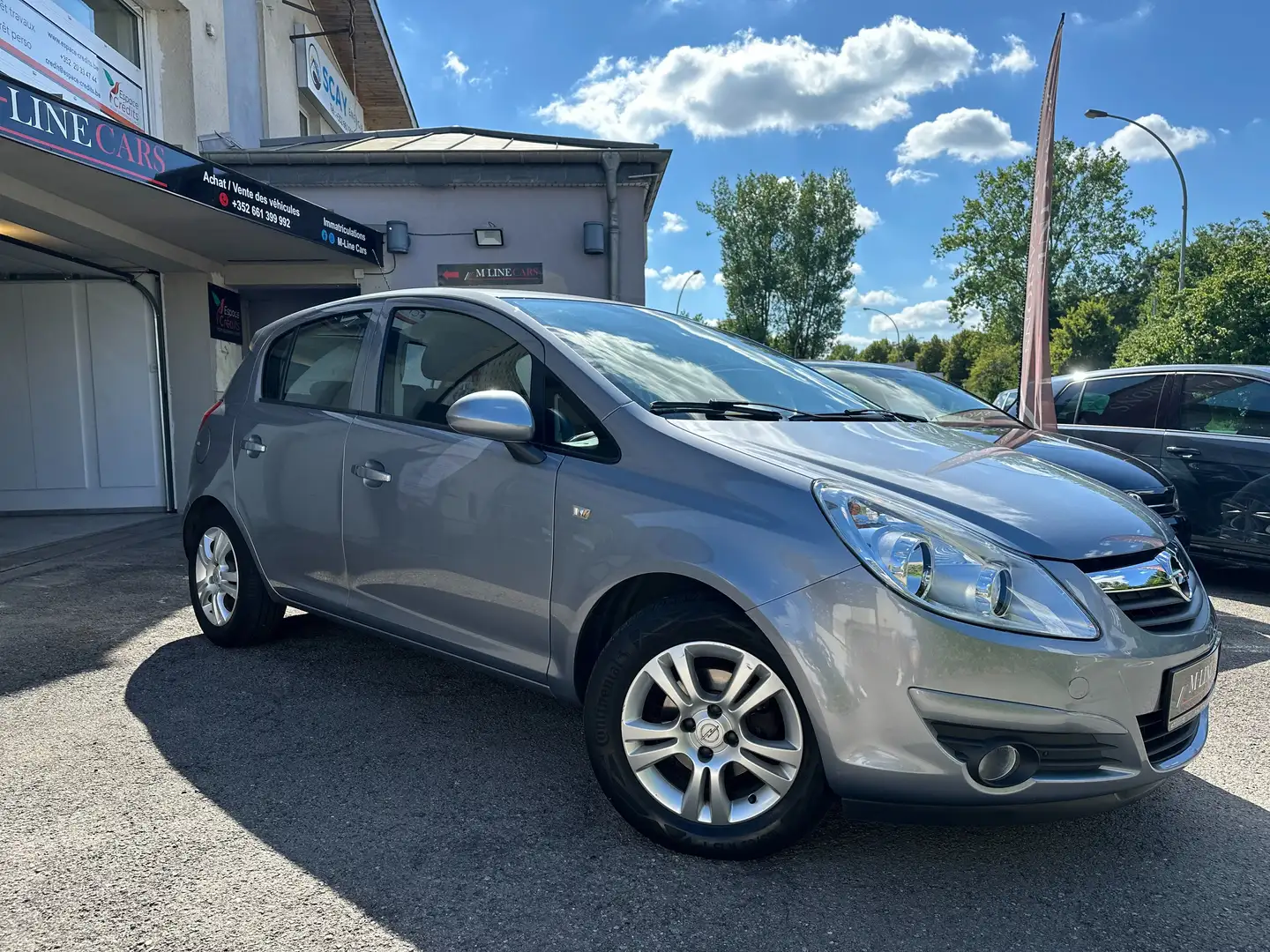 Opel Corsa IV 1.3CDTi 75cv / AIRCO / 1er PROP / Gris - 1