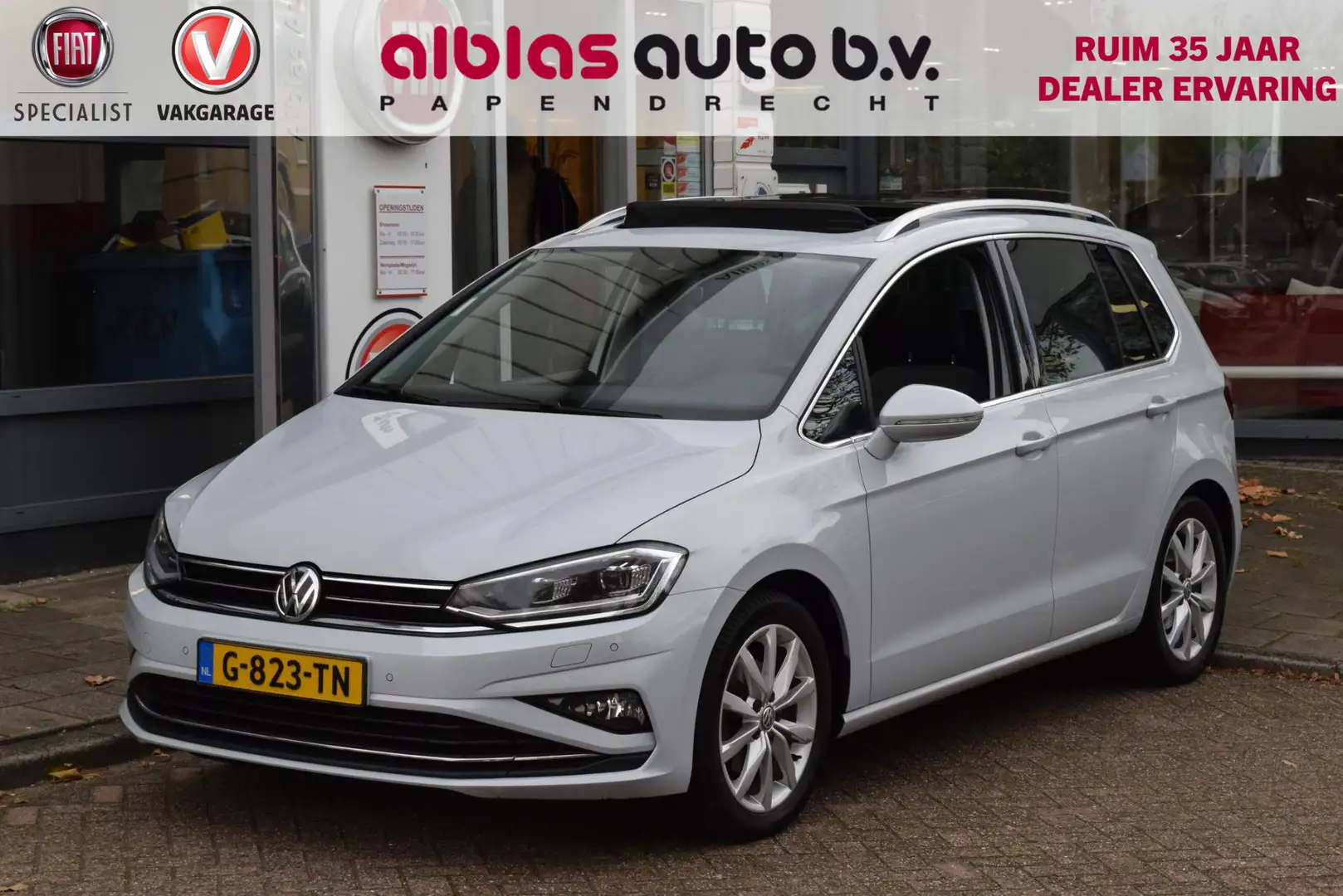 Volkswagen Golf Sportsvan Highline|Dak|Trekh.|ACC|Carplay|Massage Blanc - 1