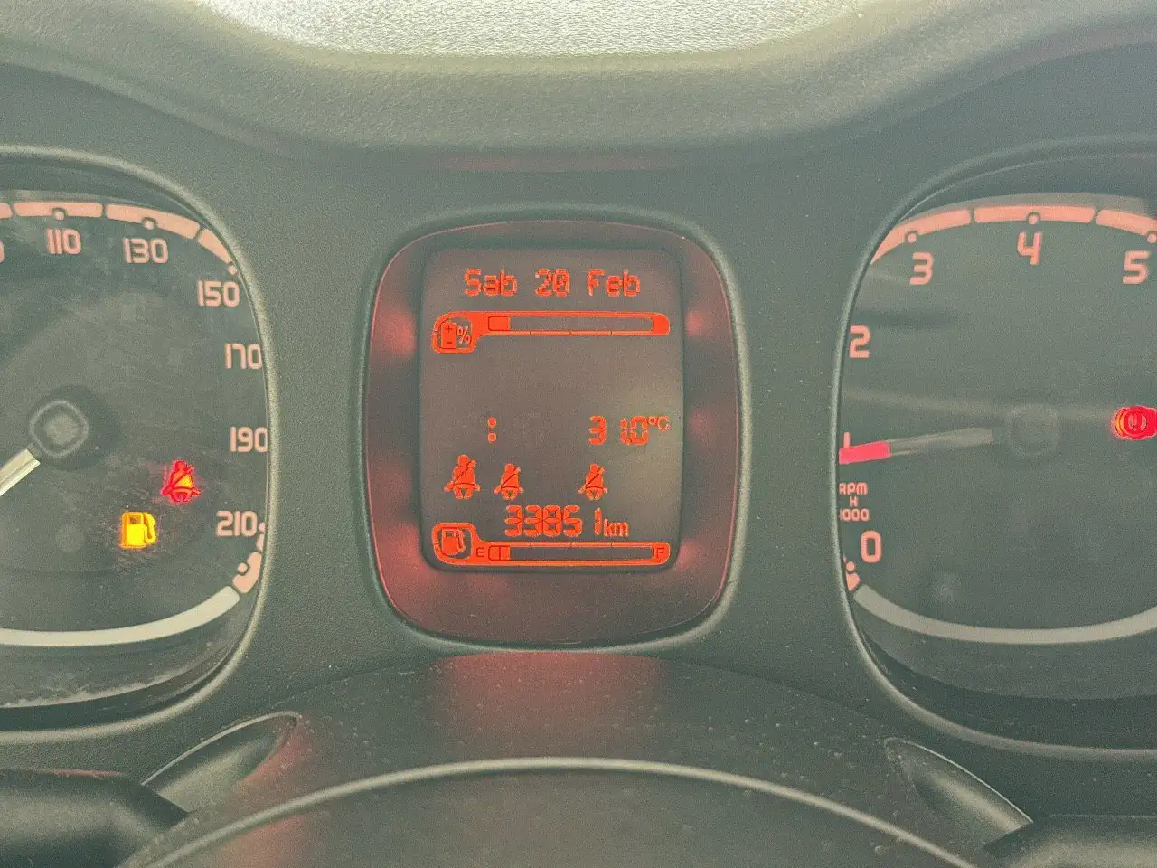 Fiat Panda 1.0 FireFly 70cv S&S Hybrid City Life, миниатюра 12