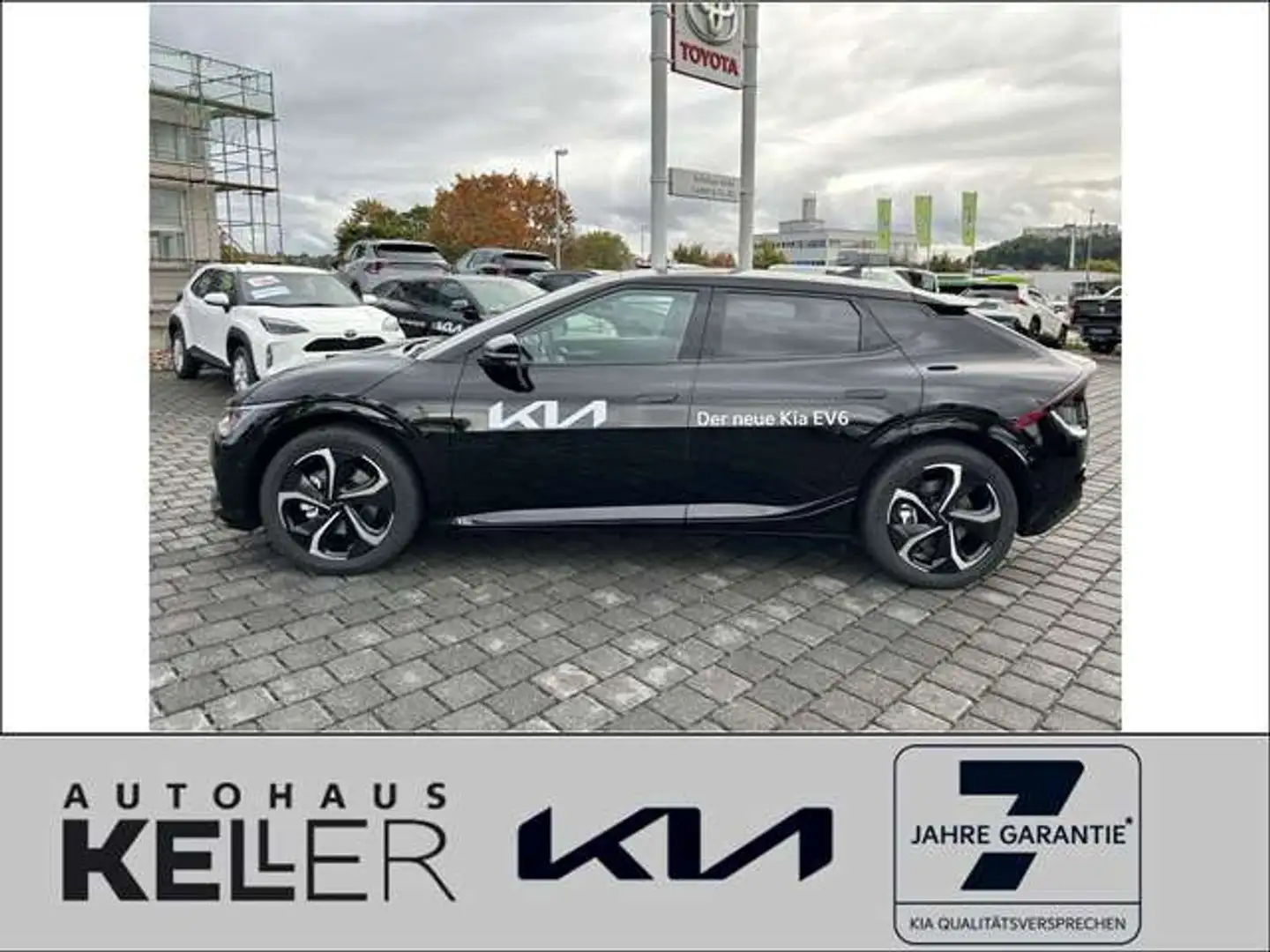 Kia EV6 77,4-kWh AWD GT-line Schwarz - 2