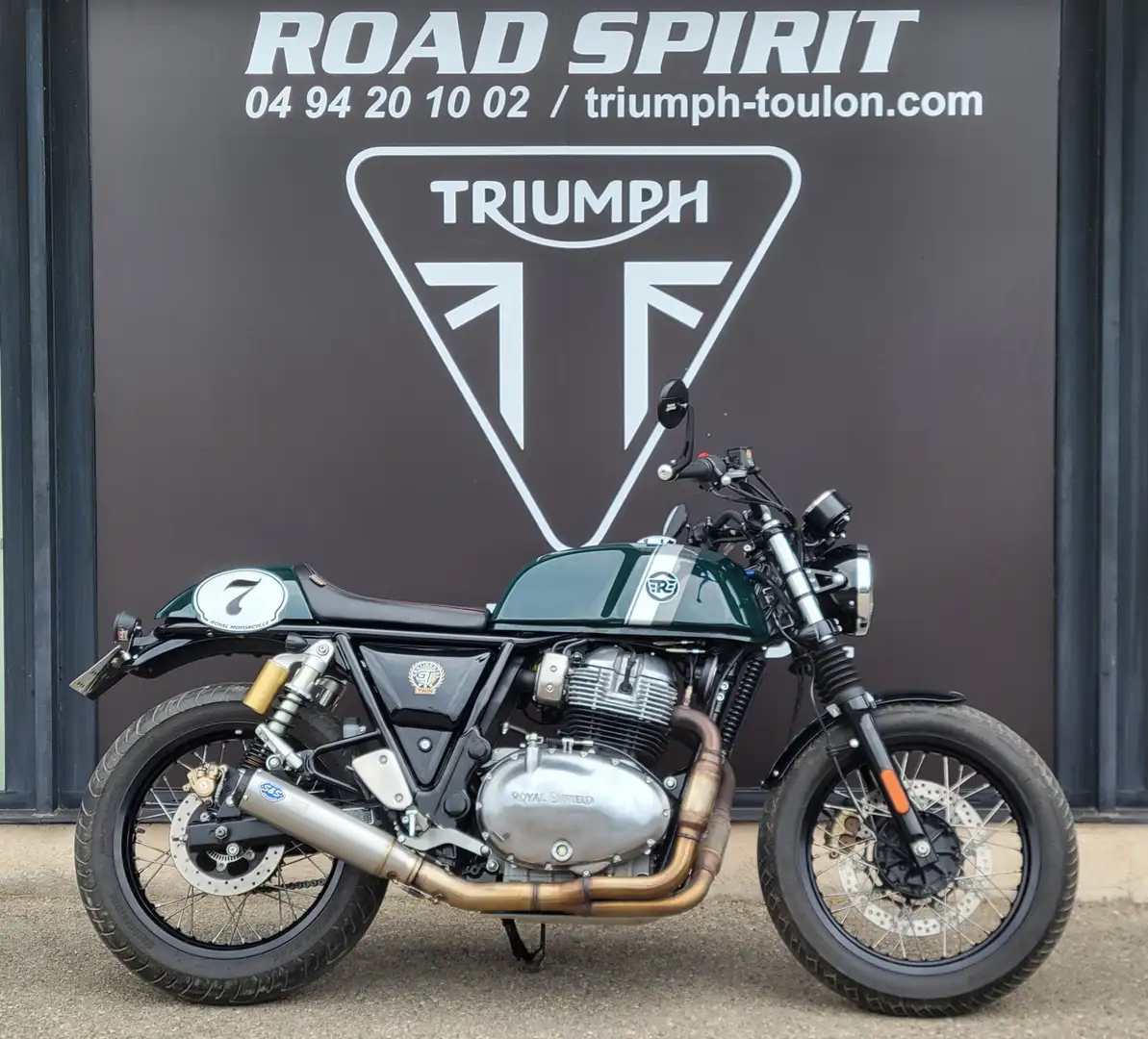 Royal Enfield Continental GT Vert - 1