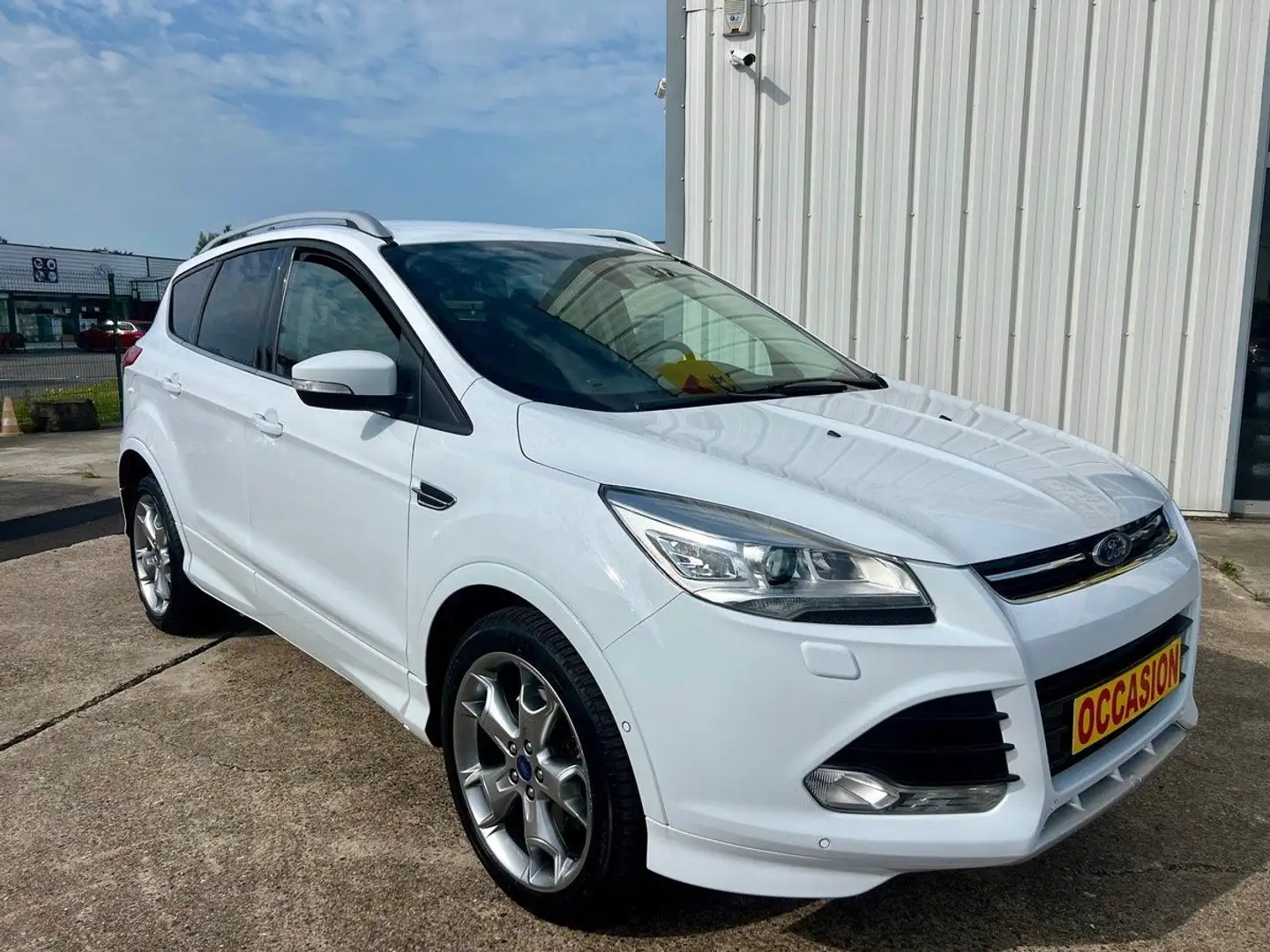 Ford Kuga 2.0 TDCI 136CH TITANIUM PACK SPORT / XENON Blanc - 1