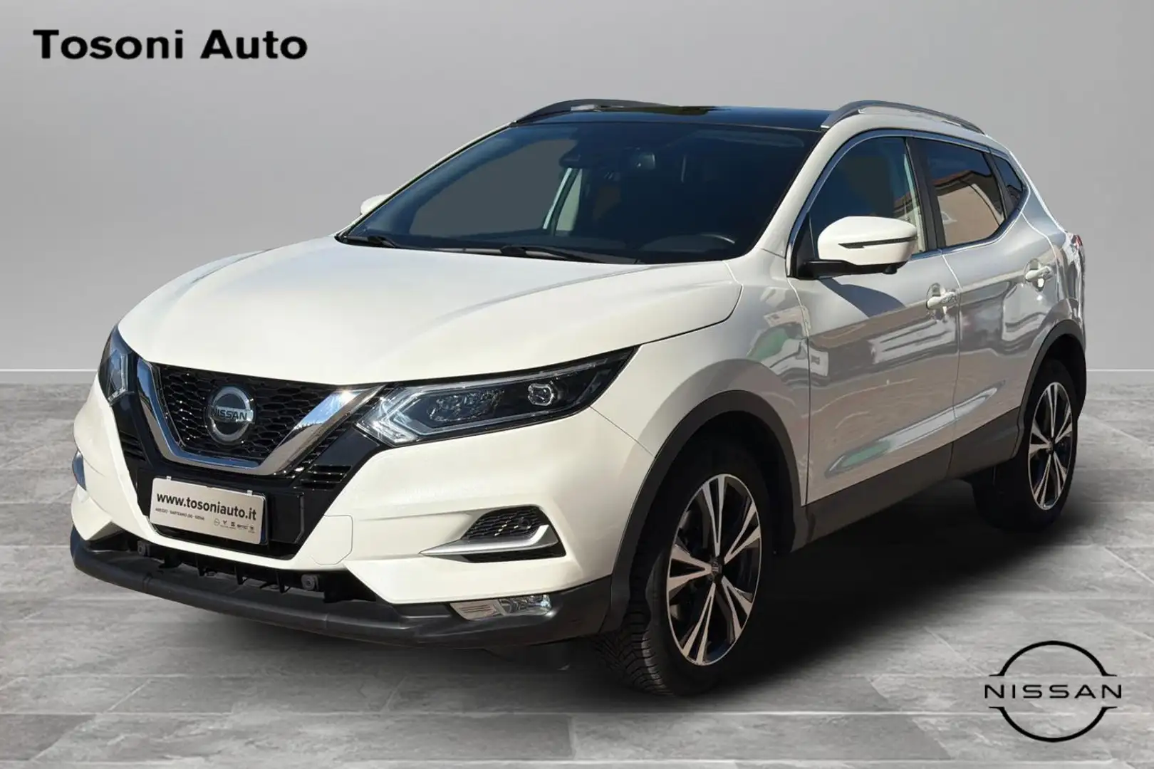 Nissan Qashqai 1.5 dci N-Connecta 115cv dct Bianco - 1
