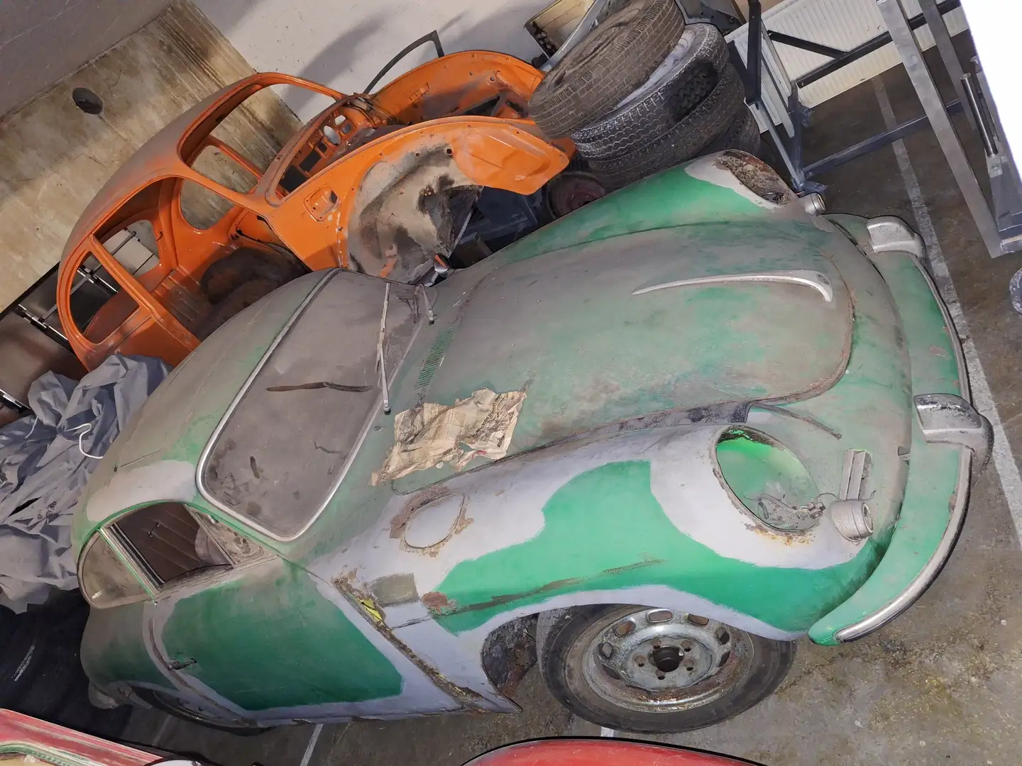 Porsche 356 Grün - 1