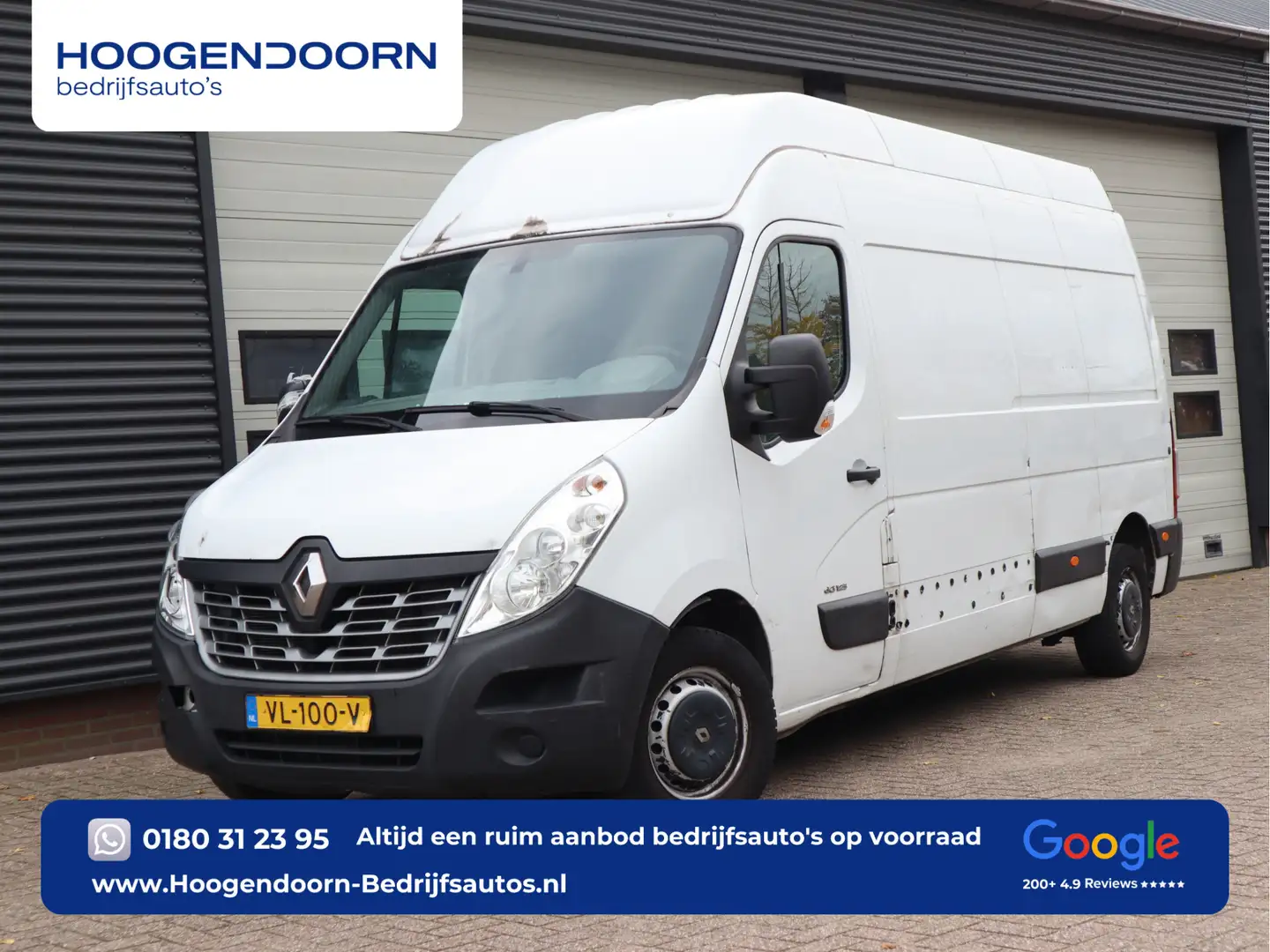 Renault Master T35 2.3 dCi 126pk L3H3 - Cruise - Airco - Trekhaak Blanc - 1
