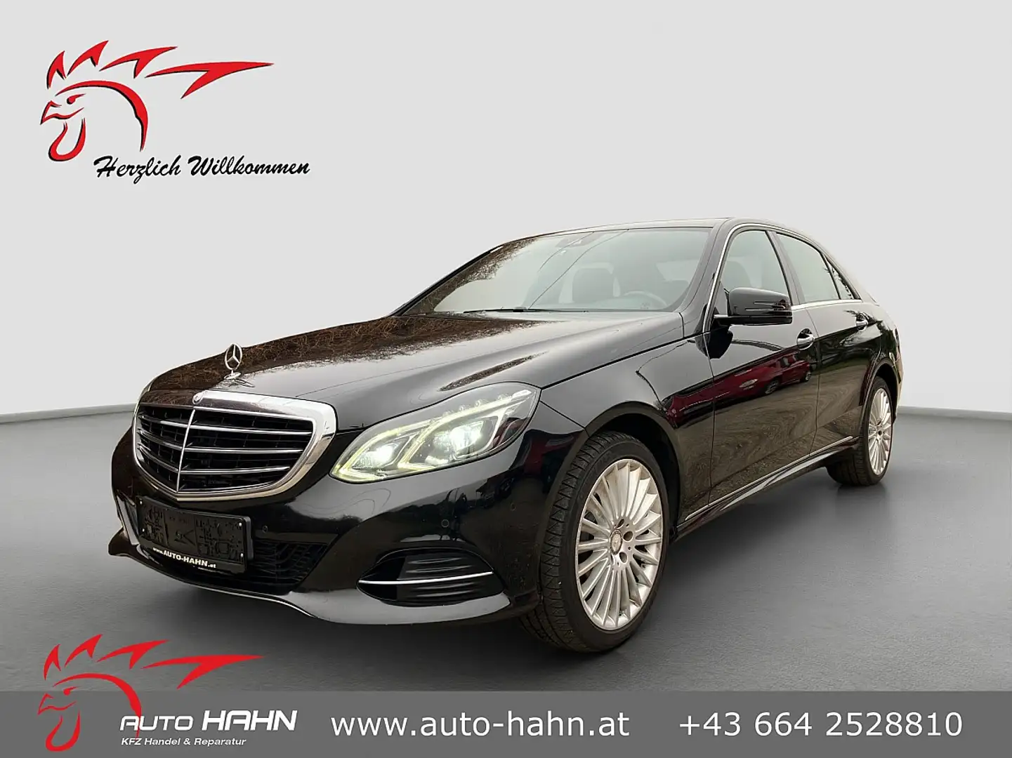 Mercedes-Benz E 200 BlueTEC Aut.  LED/Leder/AHK Schwarz - 1