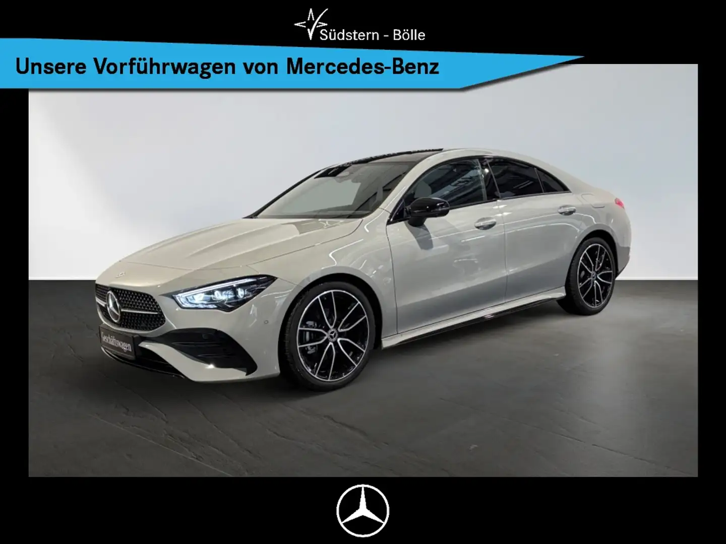 Mercedes-Benz CLA 180 Coupe AMG+AMBIENTE+MULTIBEAM+NIGHTP.+SHZ Gris - 1