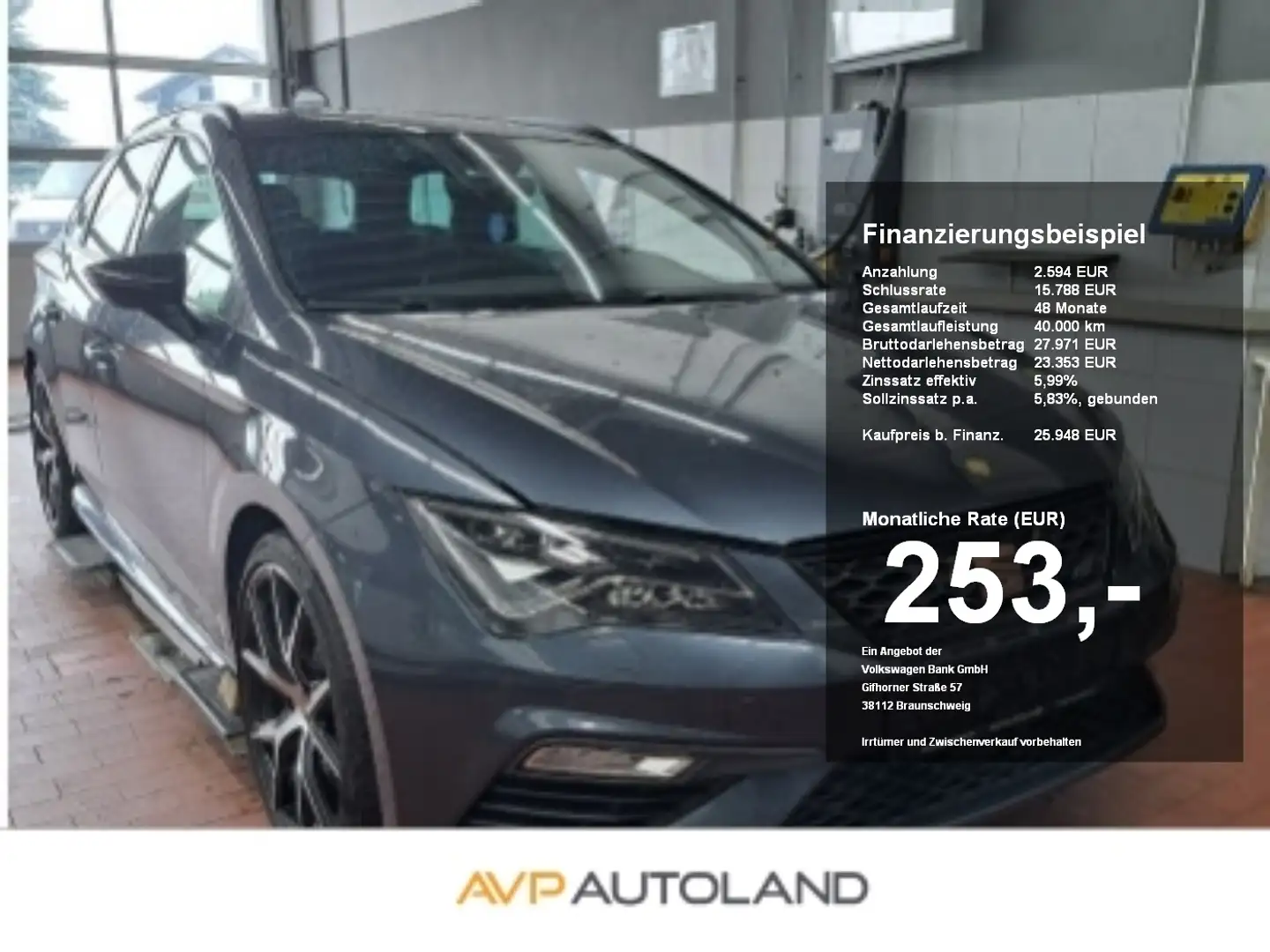 SEAT Leon Sportstourer 2.0 TSI DSG 4DRIVE Cupra Szary - 1