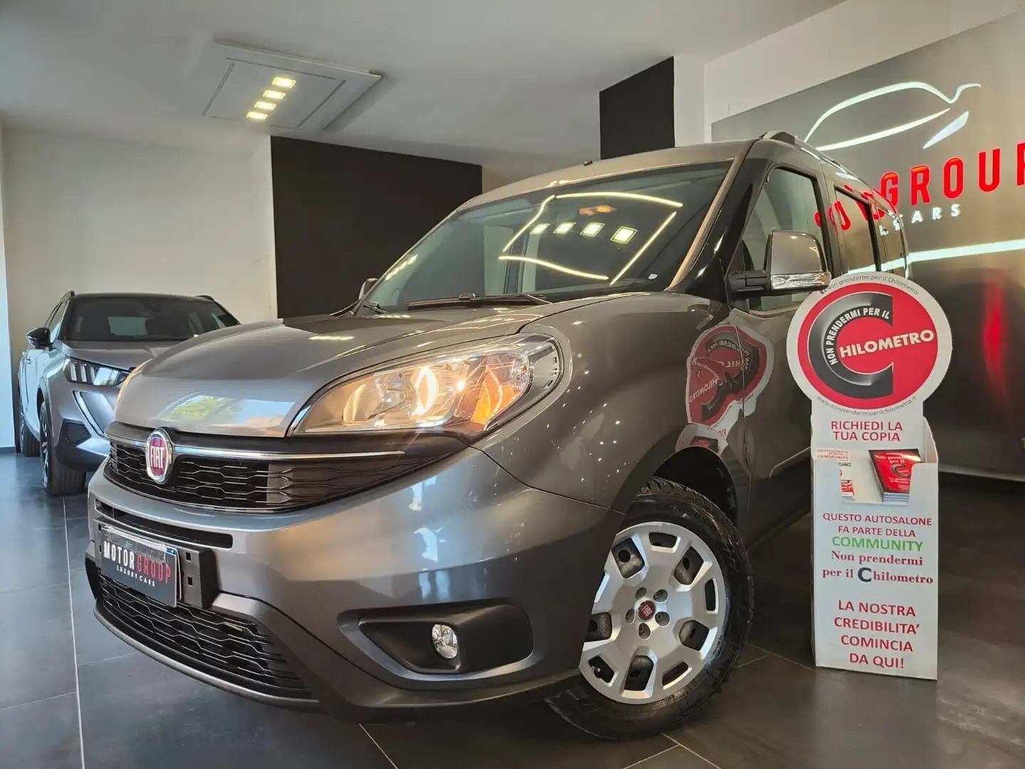 Fiat Doblo Doblò 1.6 MJT 16V 105CV Lounge Grigio - 1
