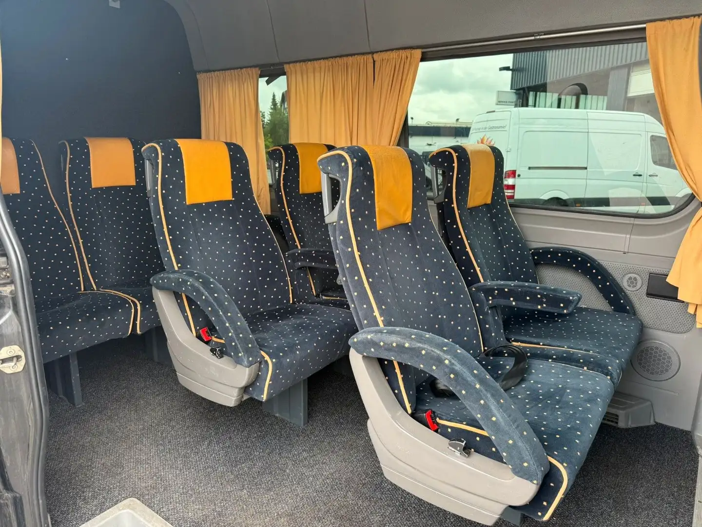 Mercedes-Benz Sprinter 315 Reisebus Dach-Klima STHZ AHK R-CAM Negru - 1