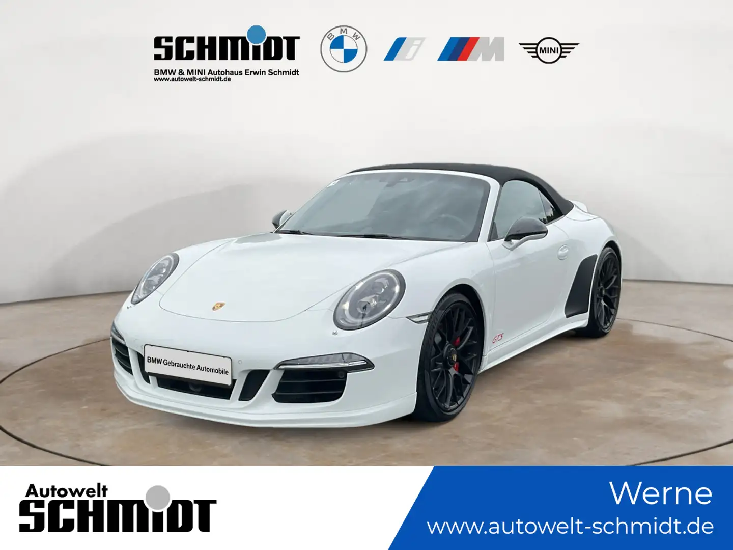 Porsche 911 Carrera GTS Cabriolet + GARANTIE Blanc - 1