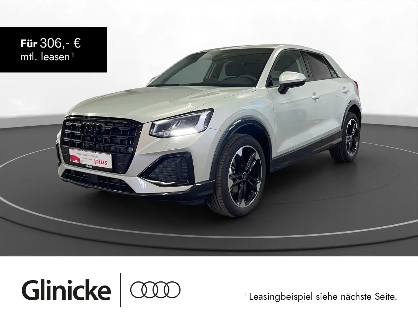Audi Q2 35 TFSI advanced LED LM 18" PDC Tempomat Virt Argent - 1