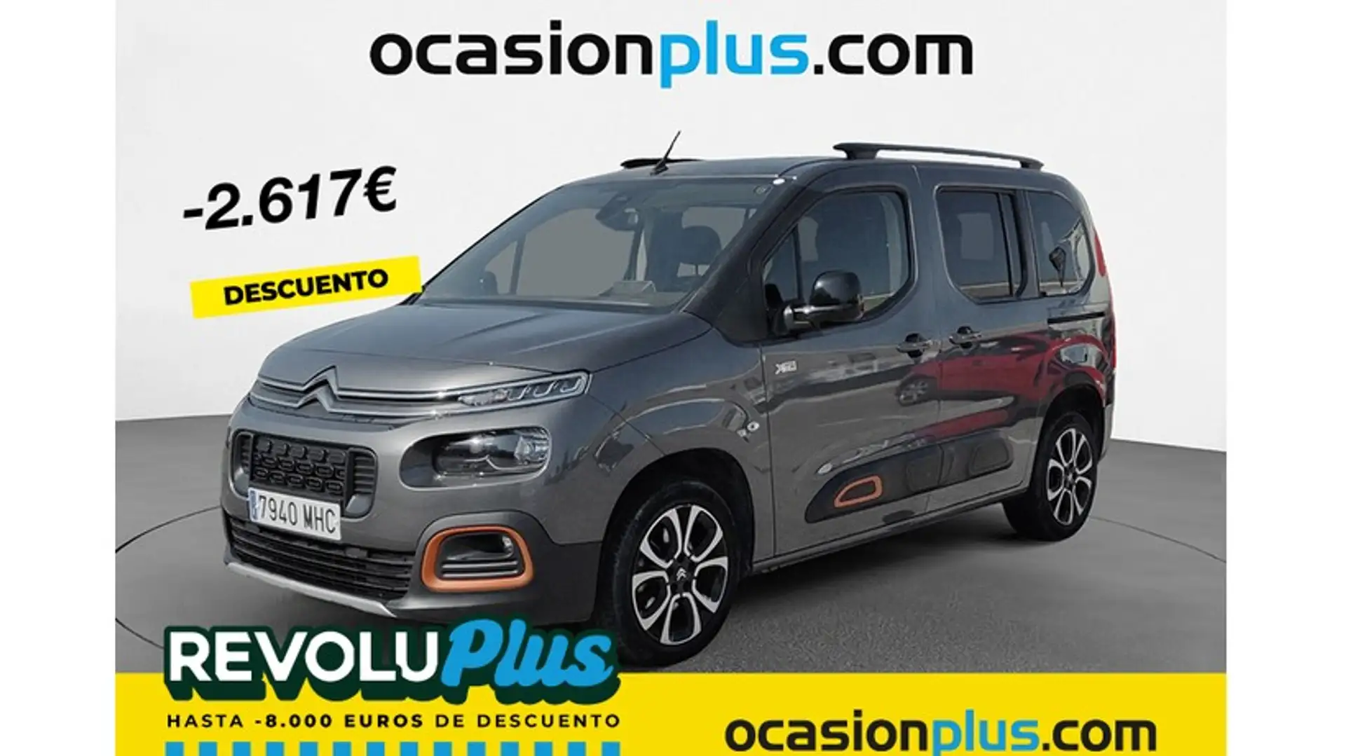 Citroen Berlingo Van BlueHDi S&S Talla M 100 Gris - 1