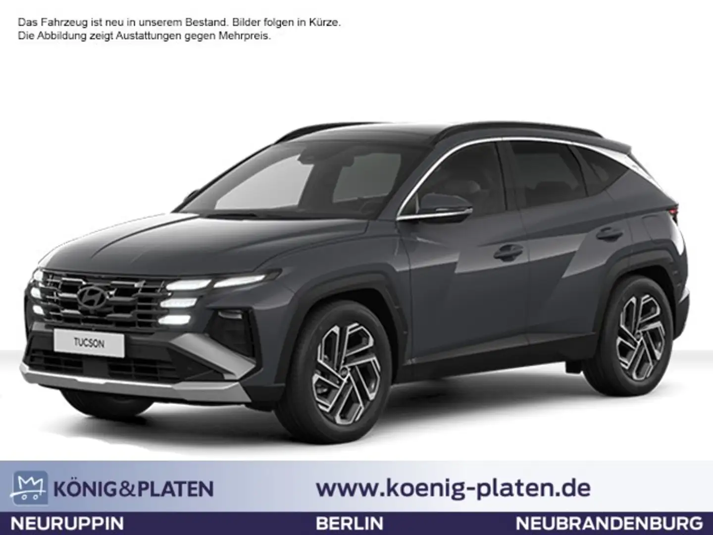 Hyundai TUCSON FL 1.6 T-GDi (160 PS) 48V 7-DCT 2WD PRIME Klima Grijs - 1