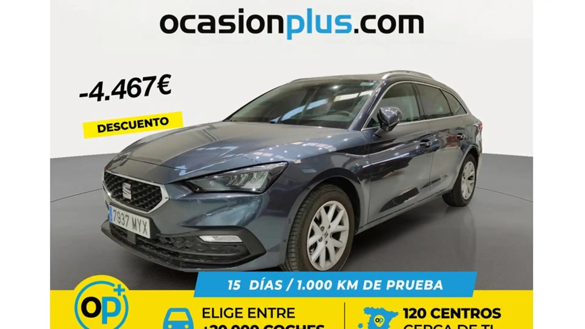 SEAT Leon ST 1.5 EcoTSI S&S Style XS 115 Gris - 1