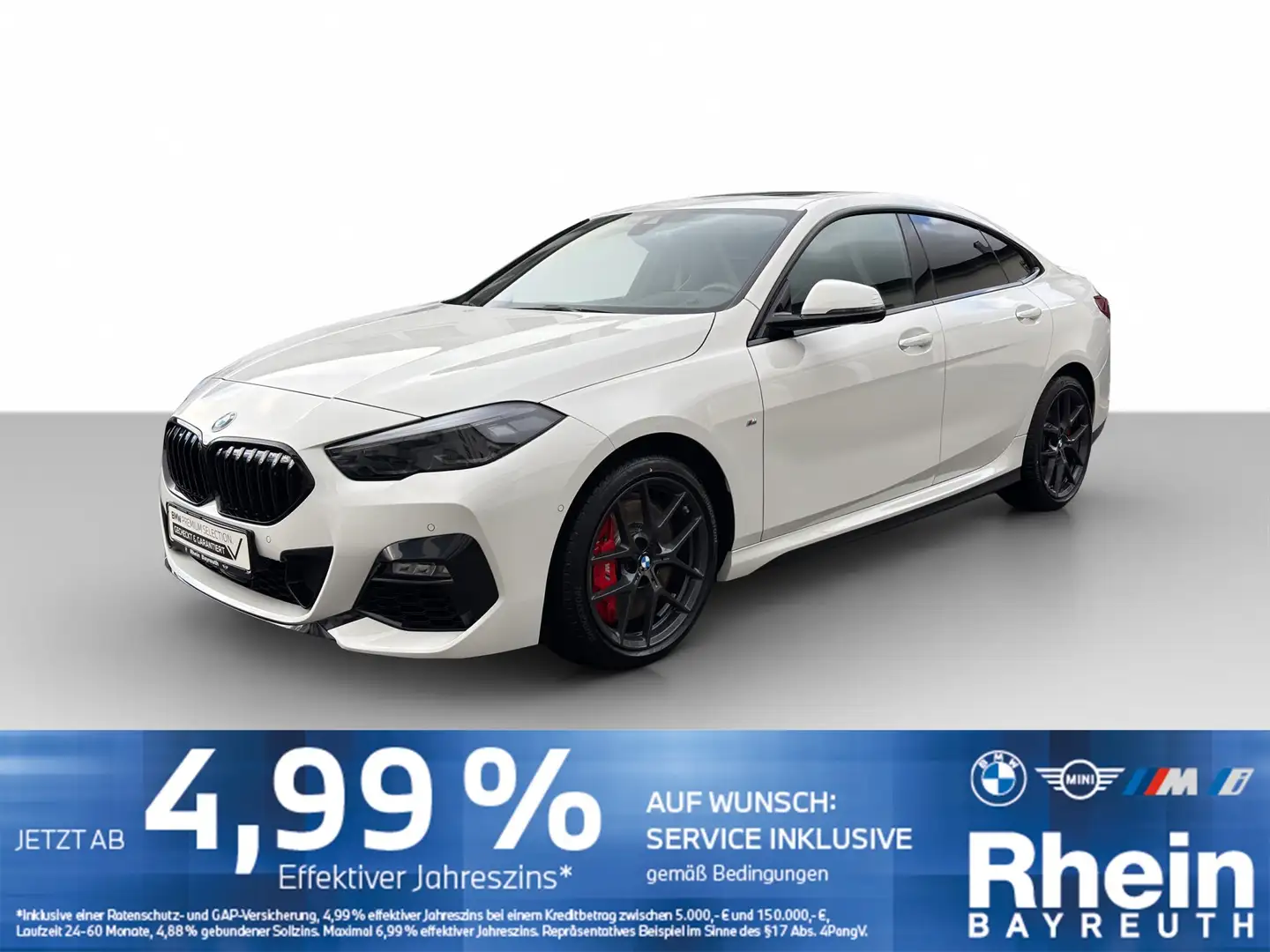 BMW 220 i Gran Coupé M Sport Pro TOP AUSSTATTUNG Weiß - 1