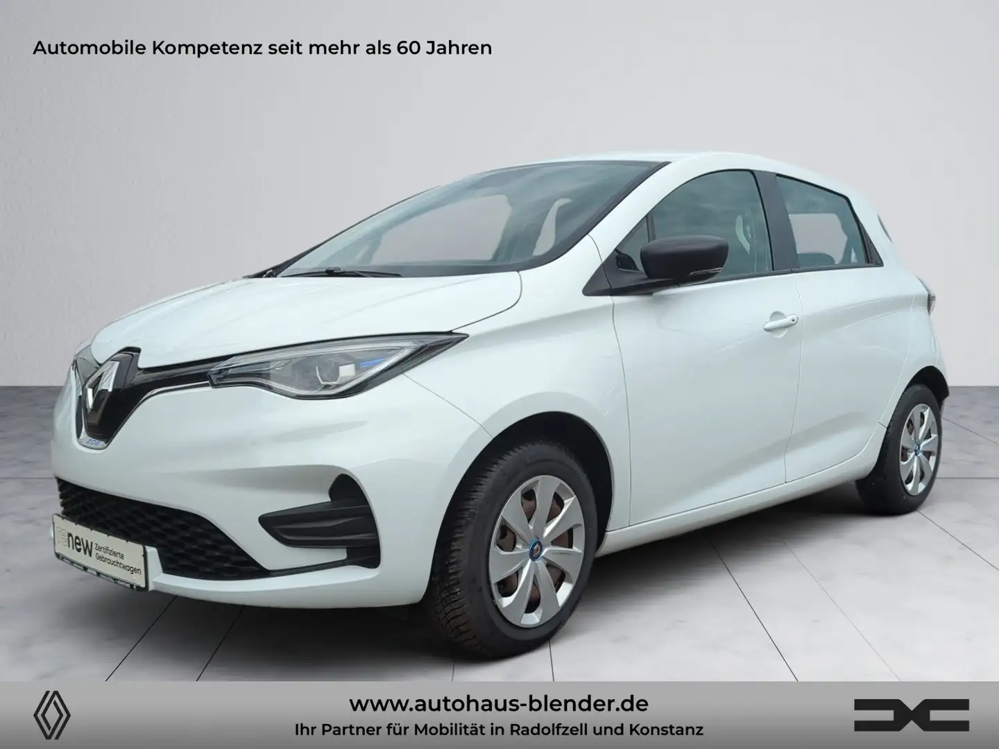 Renault ZOE LIFE R110 Z.E 40 (Batteriemiete) Weiß - 1