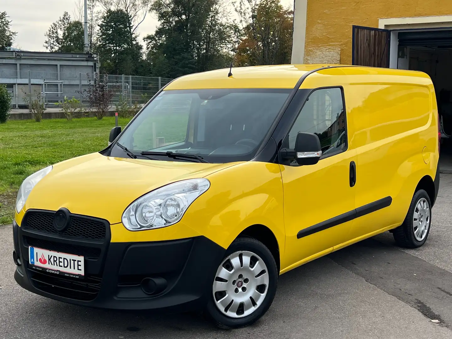 Fiat Doblo Maxi - Export - Euro 5 - 3.750€ Netto - 82M Žlutá - 1