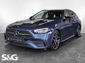 Mercedes-Benz C 180 T AMG PANO+TOTWINKEL+DISTR+MEMORY+360°+19" Blau - thumbnail 1