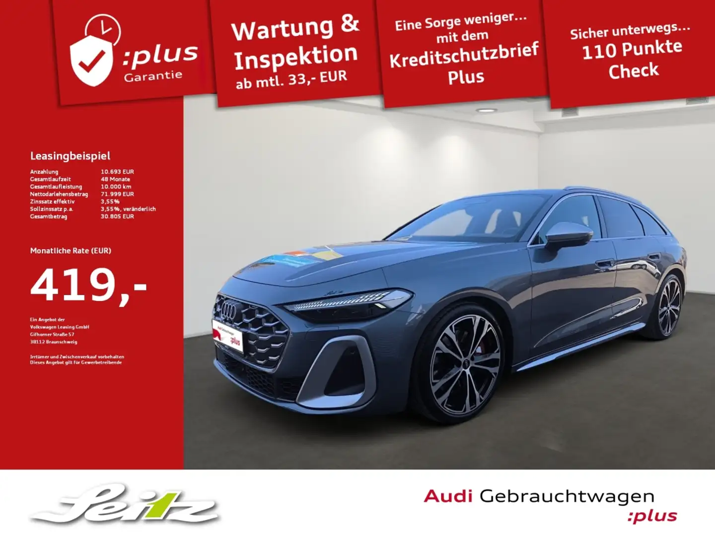 Audi S5 Avant 3.0 TFSI quattro *B&O*MATRIX*KAMERA* Blu/Azzurro - 1