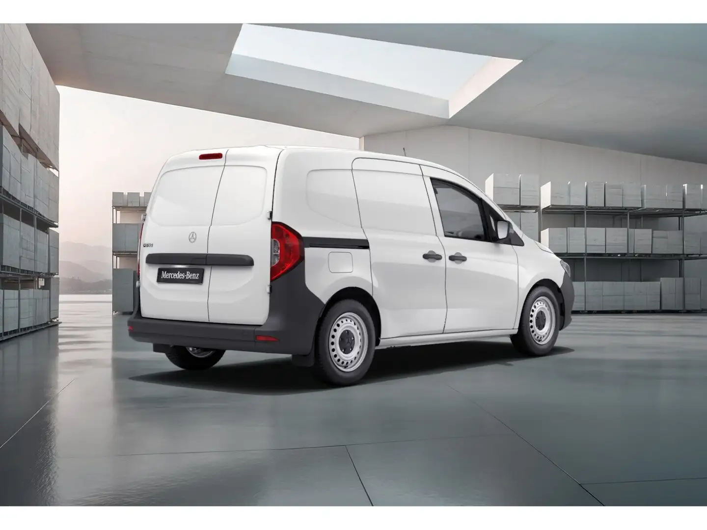 Mercedes-Benz Citan 110 CDI Kasten BASE +MBUX+DAB Blanc - 2