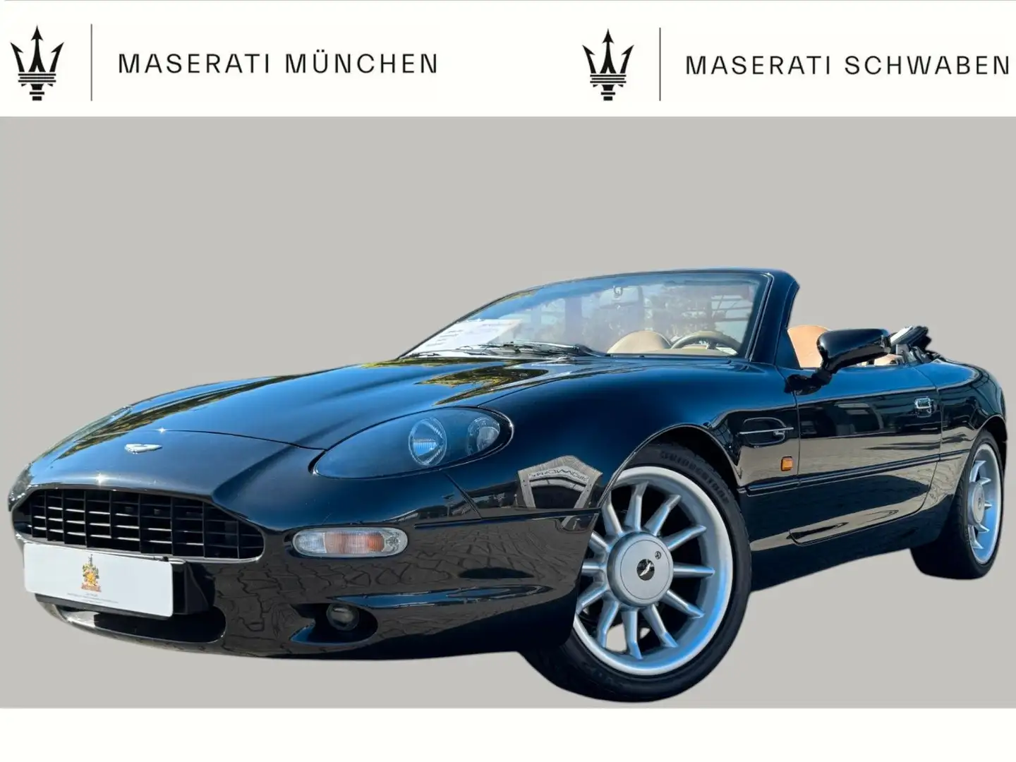 Aston Martin DB7 Cabrio Automatik - Kundenvermittlung Schwarz - 1